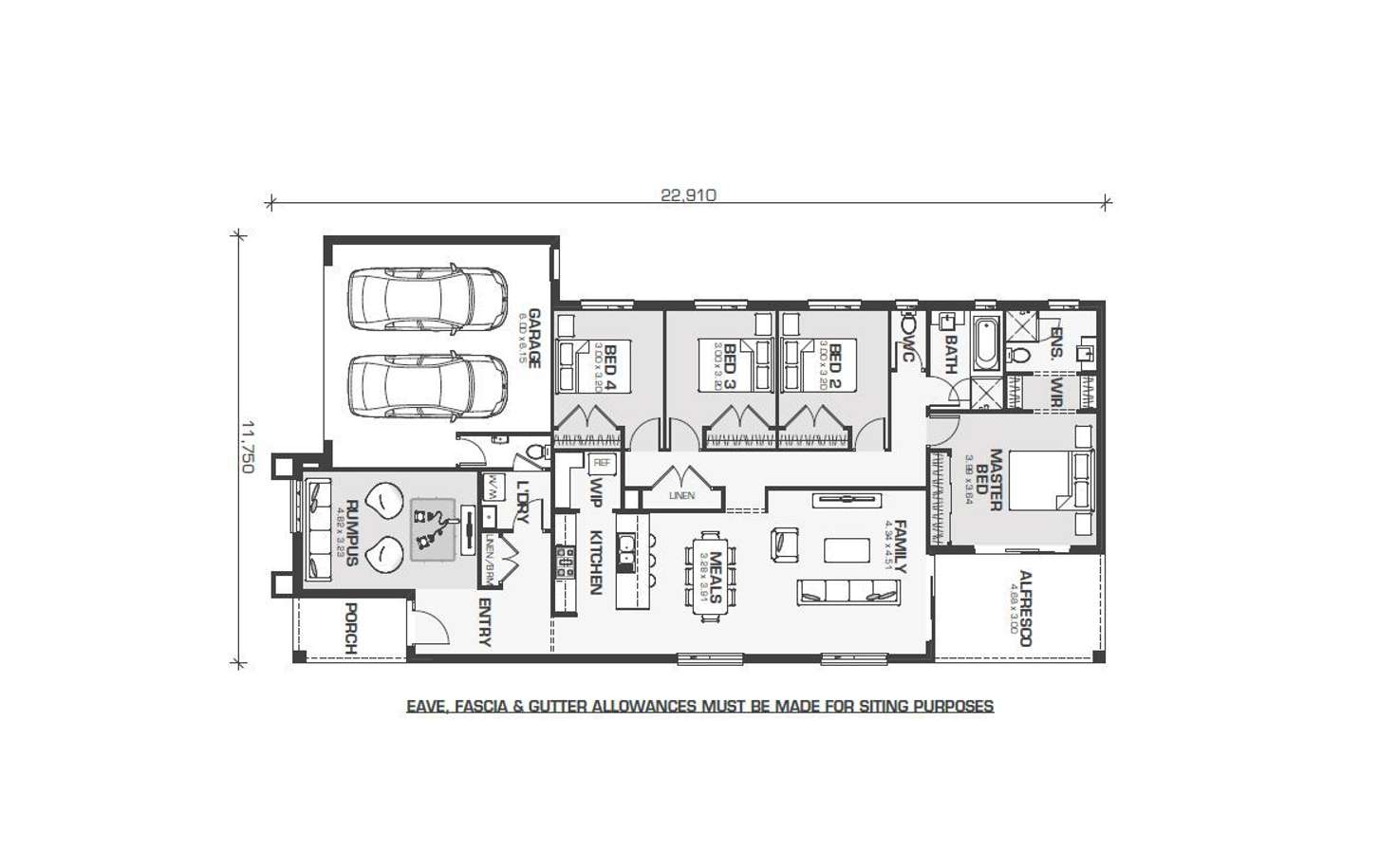 Floorplan of Homely house listing, 5 Lampard Street, Armstrong Creek VIC 3217