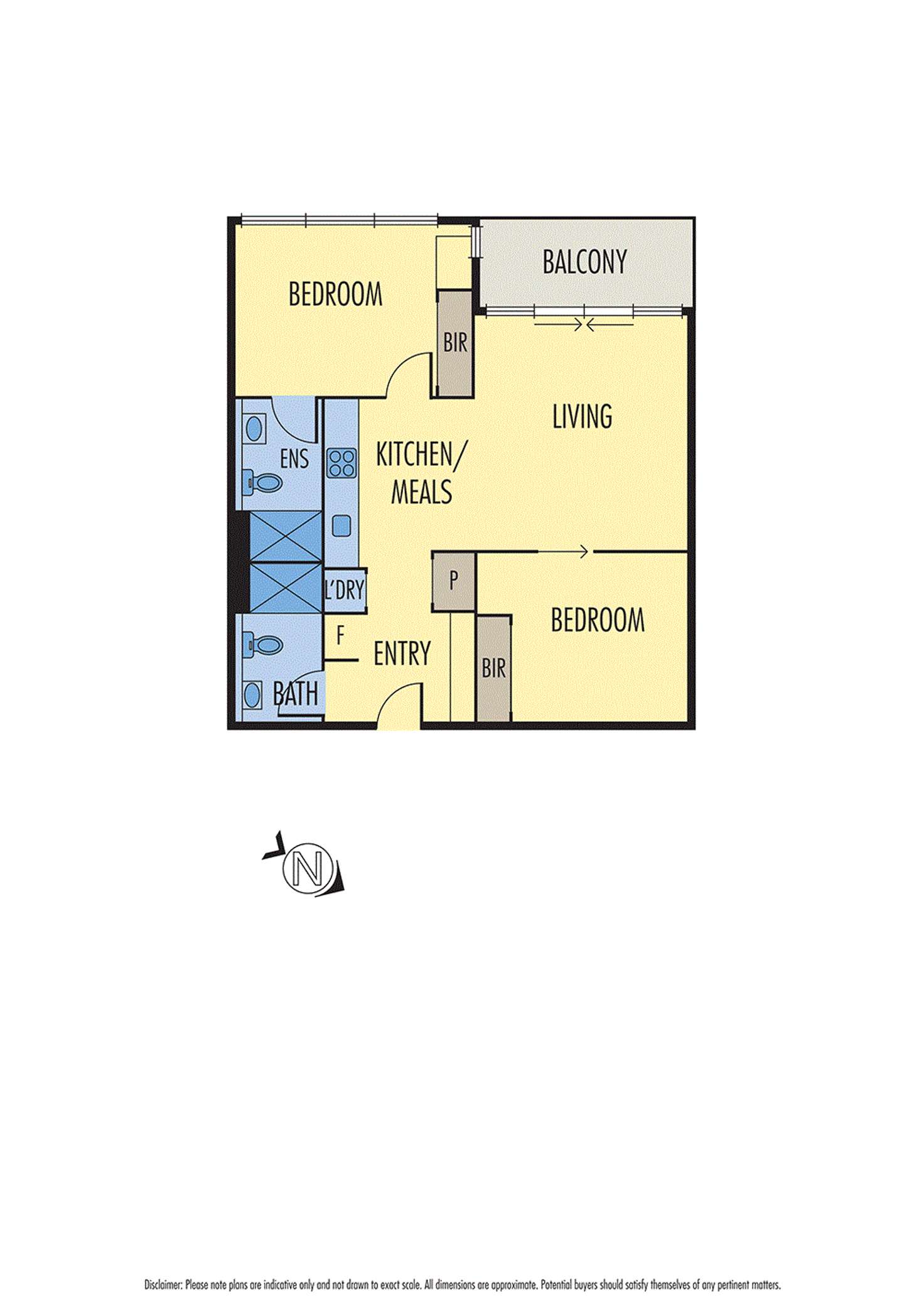 Floorplan of Homely apartment listing, 4411/639 Lonsdale Street, Melbourne VIC 3000