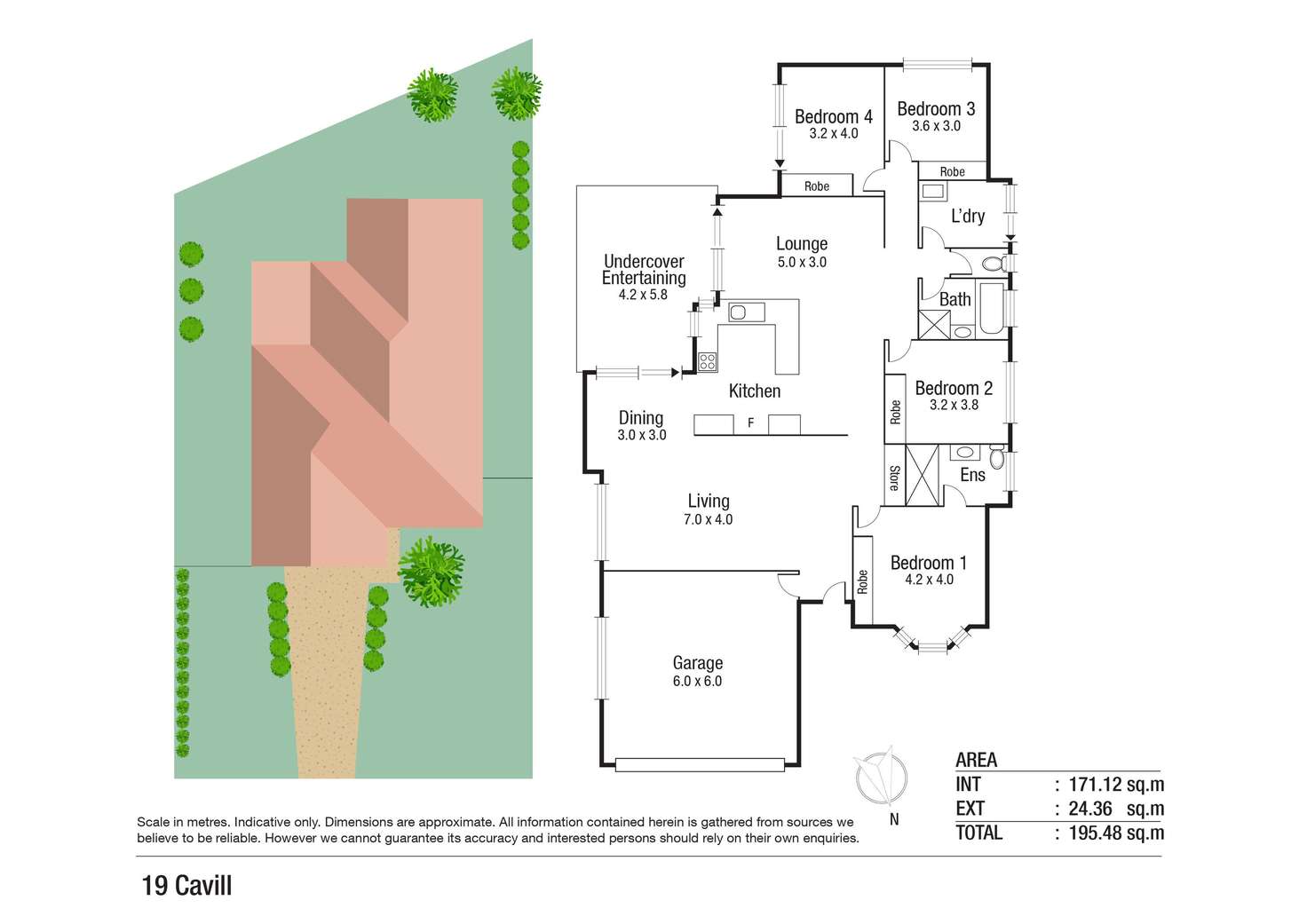 Floorplan of Homely house listing, 19 Cavill Avenue, Kirwan QLD 4817