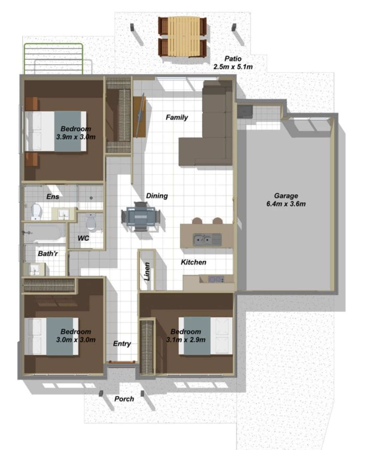 Floorplan of Homely house listing, 18 Casey Street, Pimpama QLD 4209