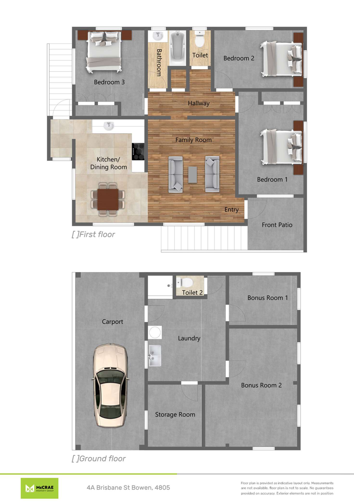 Floorplan of Homely house listing, 4a Brisbane Street, Bowen QLD 4805