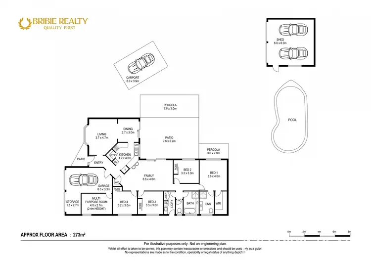 Floorplan of Homely house listing, 14 Jefferies Place, Sandstone Point QLD 4511