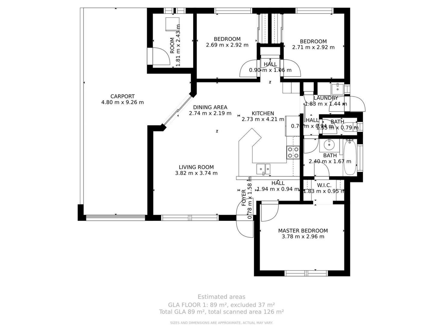 Floorplan of Homely house listing, 2 Moth Close, Edmonton QLD 4869