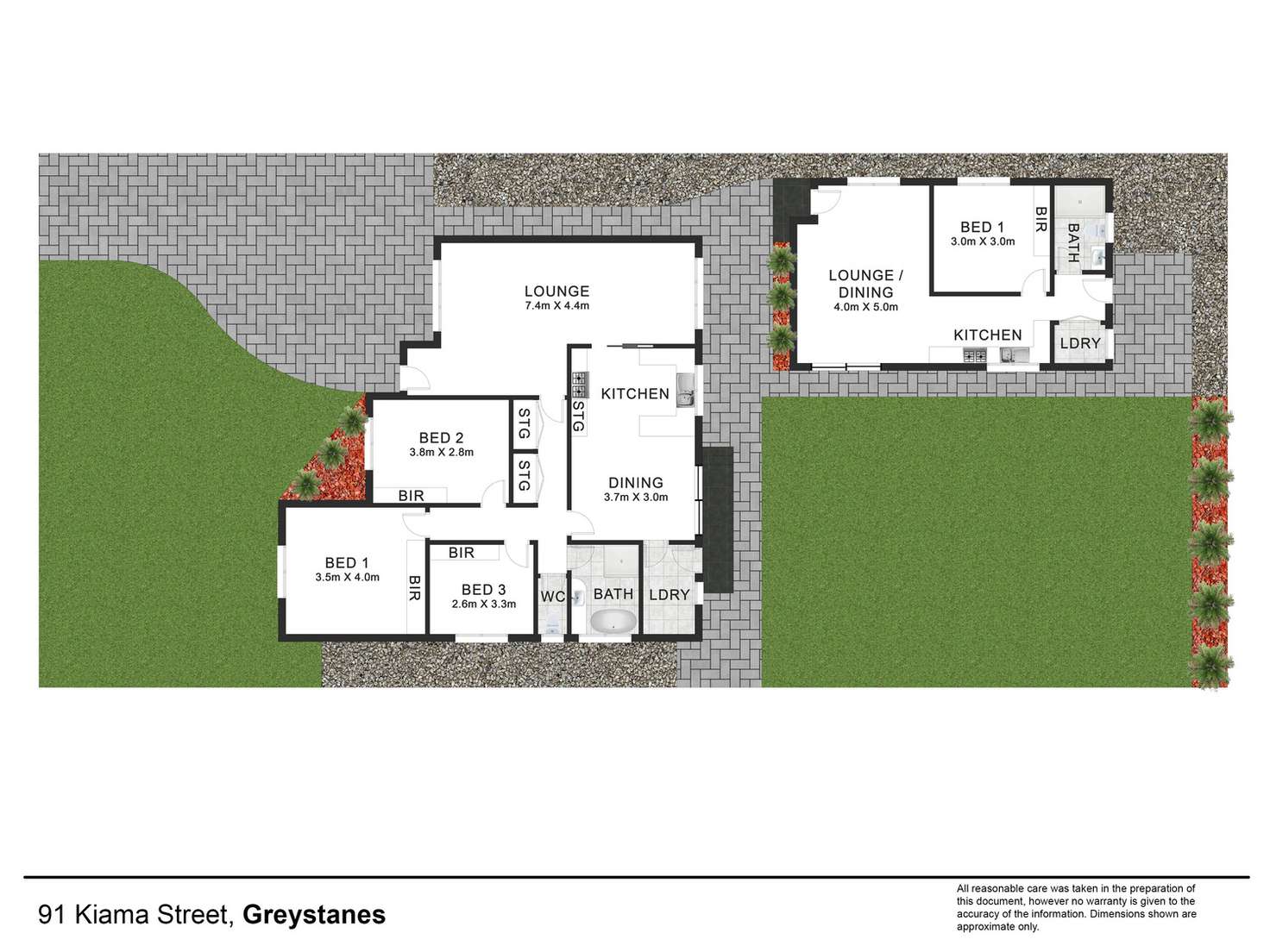 Floorplan of Homely house listing, 91 Kiama Street, Greystanes NSW 2145