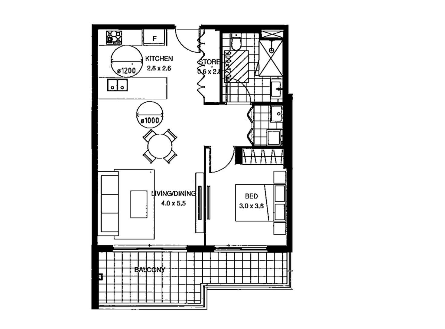 Floorplan of Homely apartment listing, 201/8 Isla Street, Schofields NSW 2762