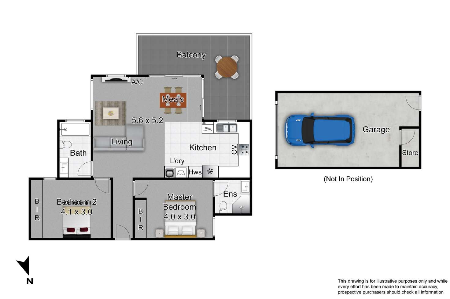 Floorplan of Homely apartment listing, 202 Sparrow Lane, Carrum Downs VIC 3201