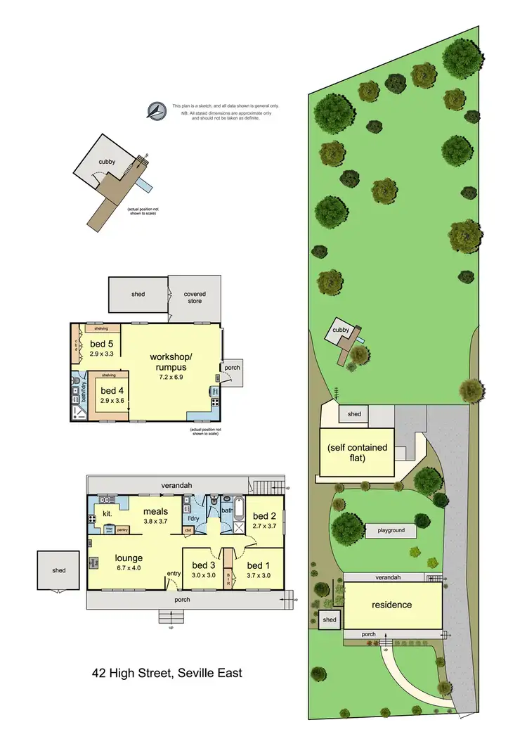 Floorplan of Homely house listing, 42 High Street, Seville East VIC 3139