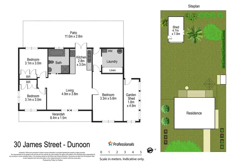 Floorplan of Homely house listing, 30 James Street, Dunoon NSW 2480