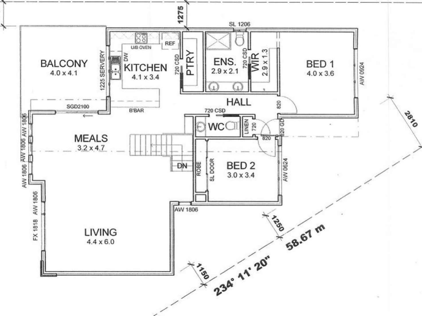 Floorplan of Homely house listing, 4/47 Race Street, Flora Hill VIC 3550