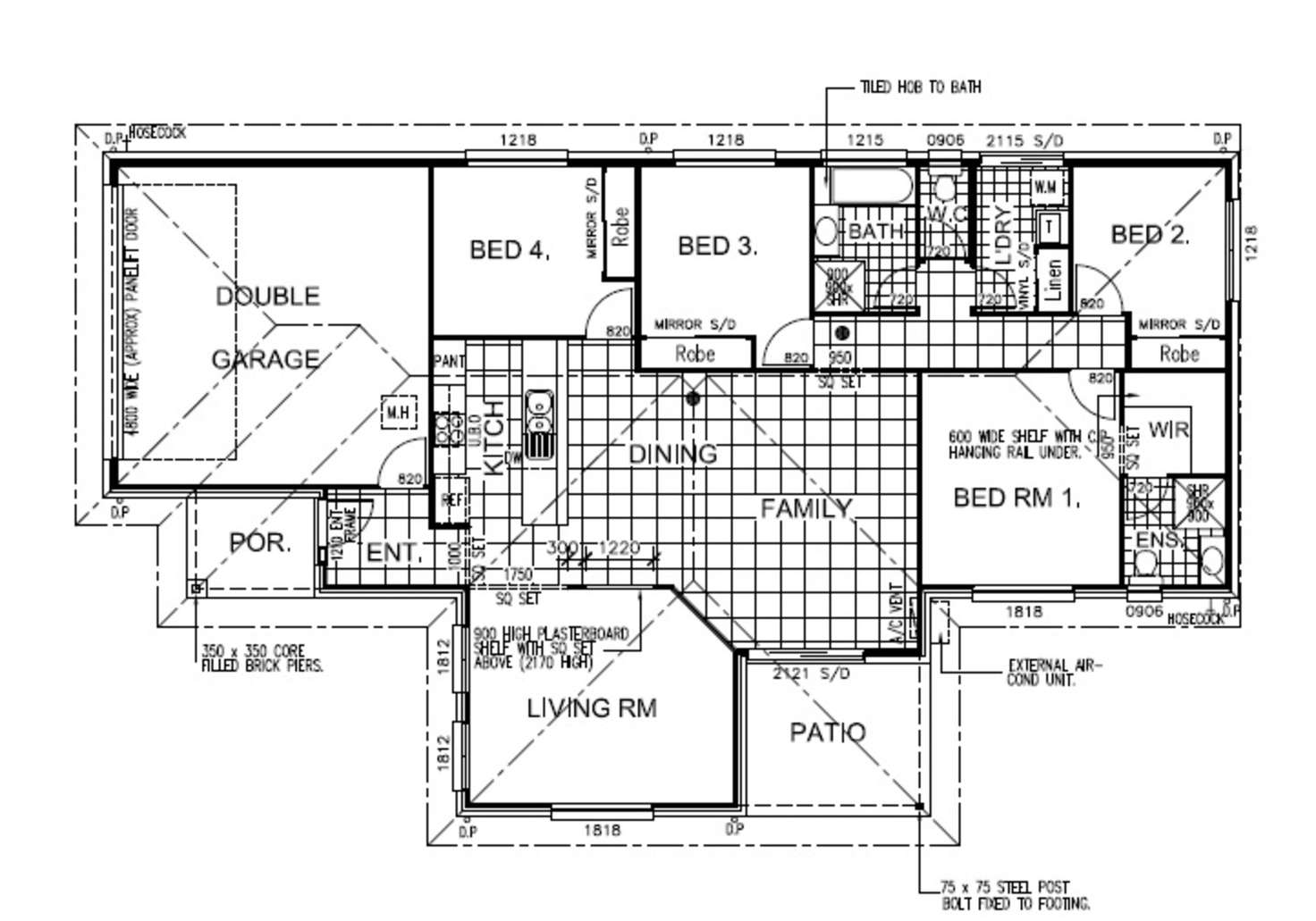 Floorplan of Homely house listing, 8 Dahlia Close, Jimboomba QLD 4280