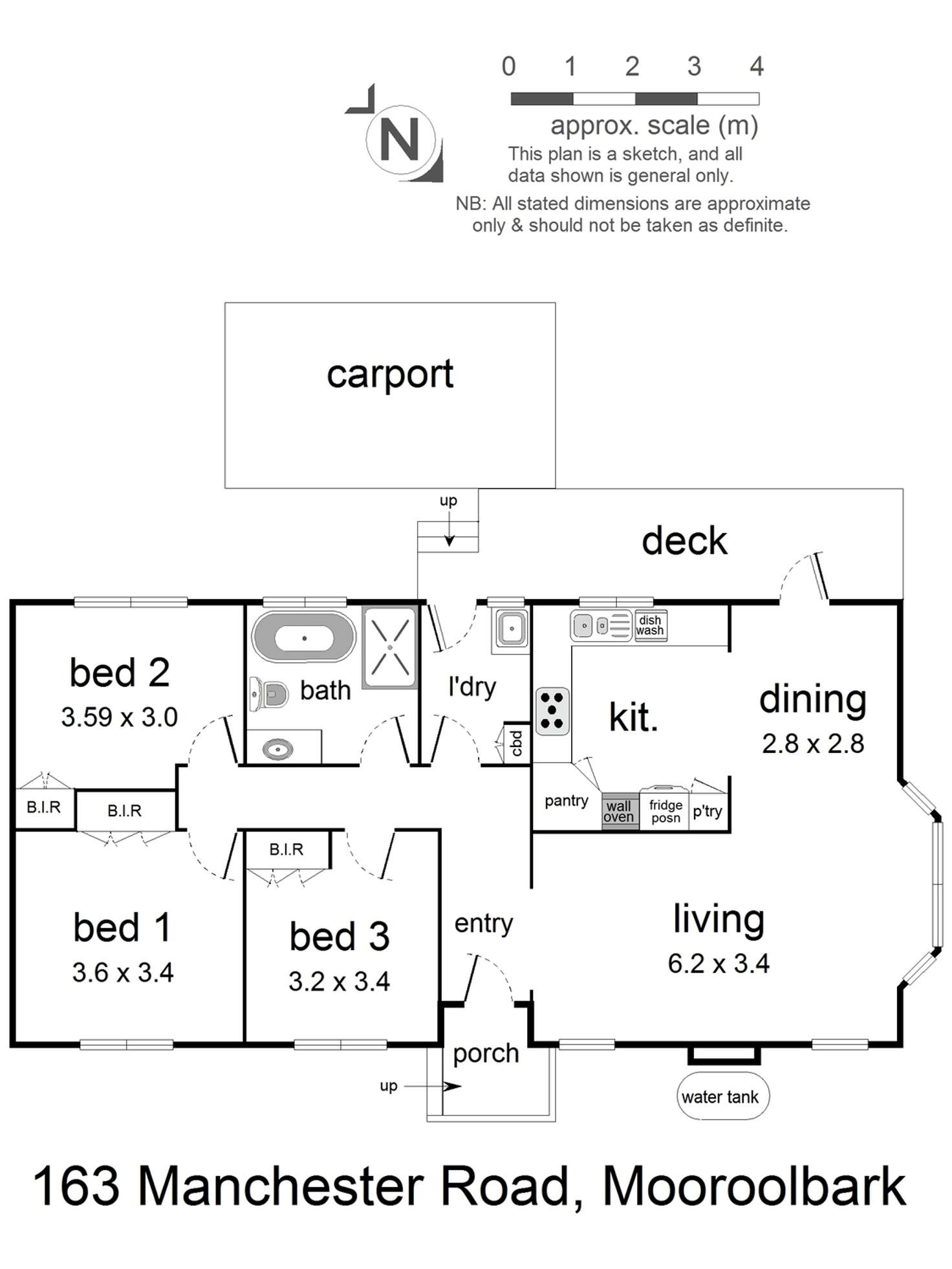 Floorplan of Homely house listing, 163 Manchester Road, Mooroolbark VIC 3138
