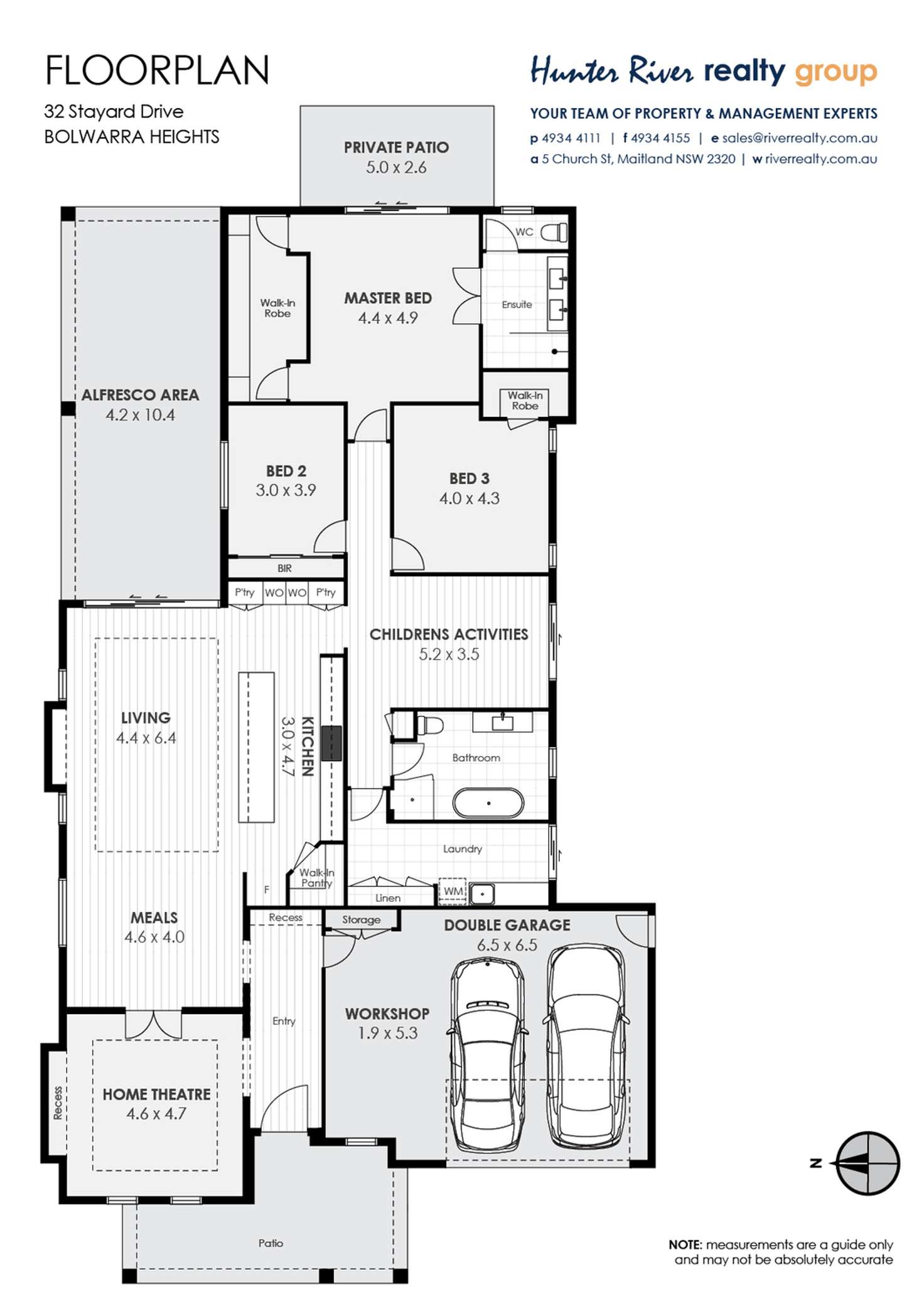 Floorplan of Homely house listing, 32 Stayard Drive, Bolwarra Heights NSW 2320