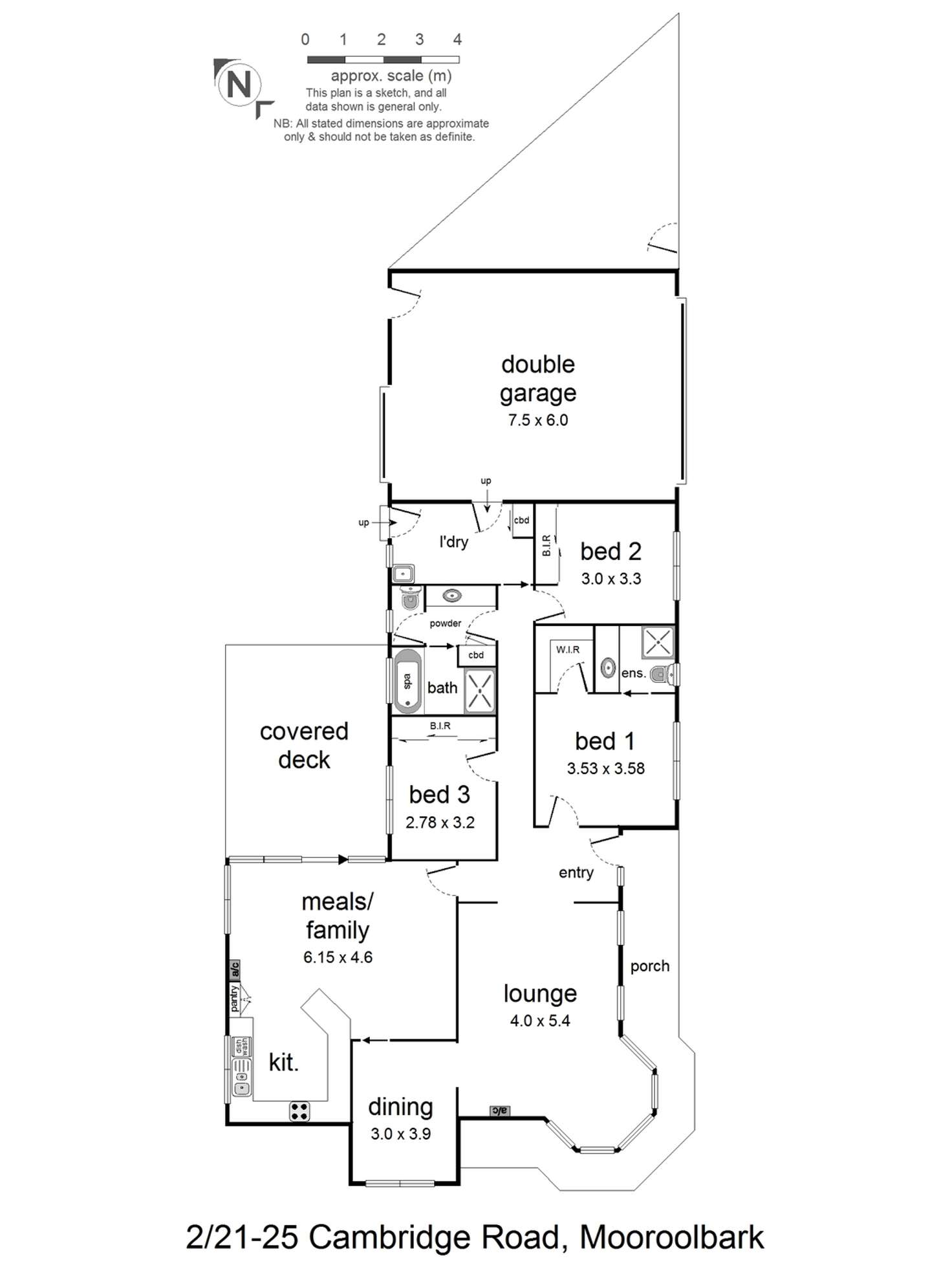 Floorplan of Homely house listing, 2/21-25 Cambridge Road, Mooroolbark VIC 3138