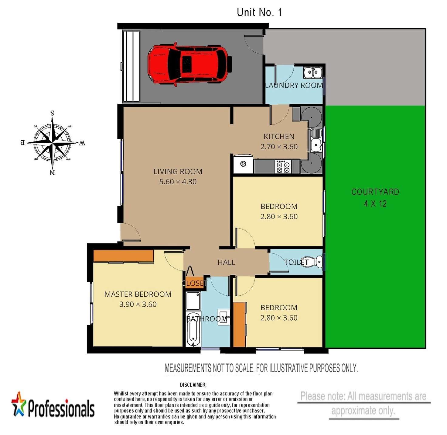Floorplan of Homely villa listing, 1/134-136 Adelaide Street, St Marys NSW 2760