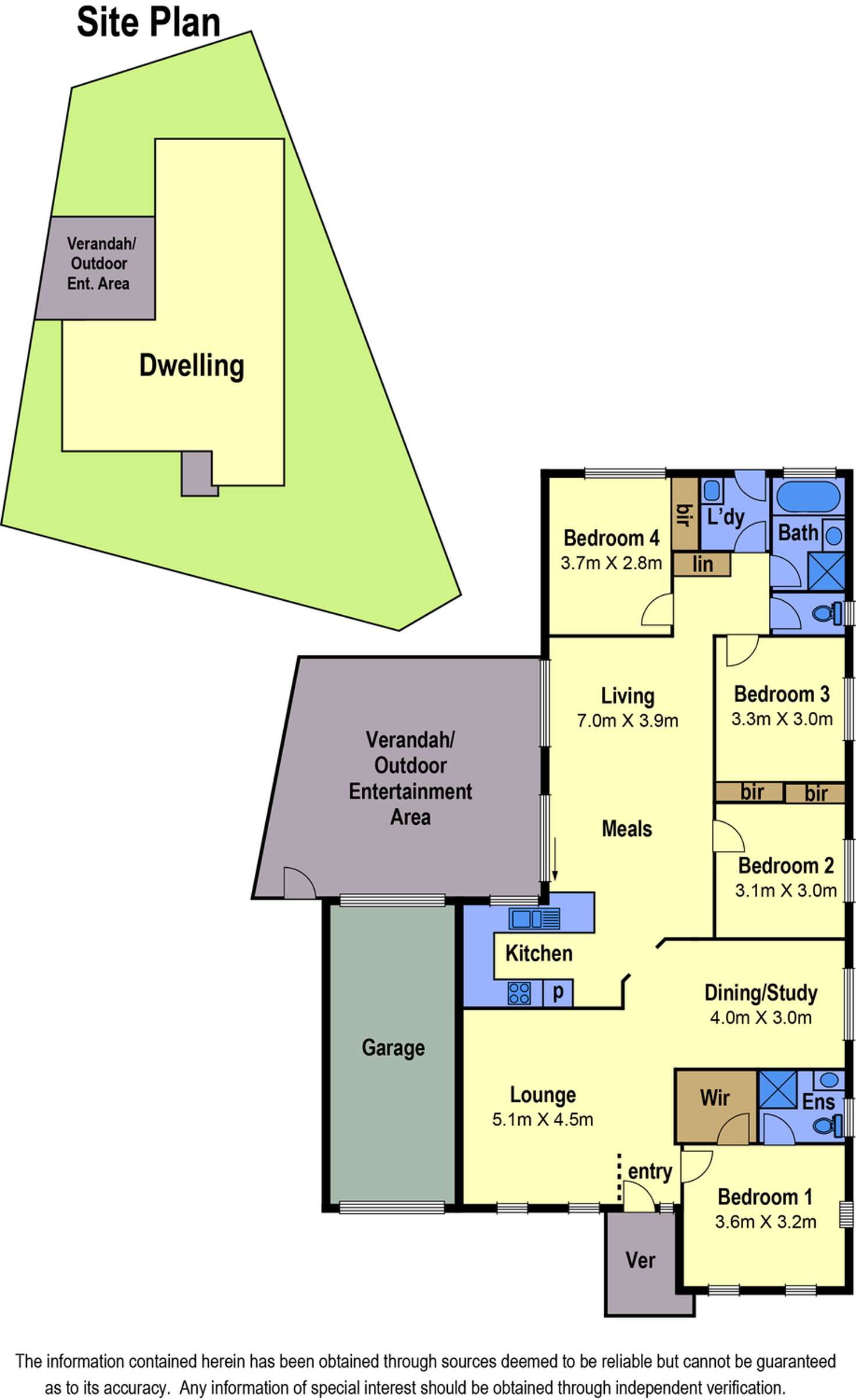 Floorplan of Homely house listing, 7 Felicia Way, Sydenham VIC 3037