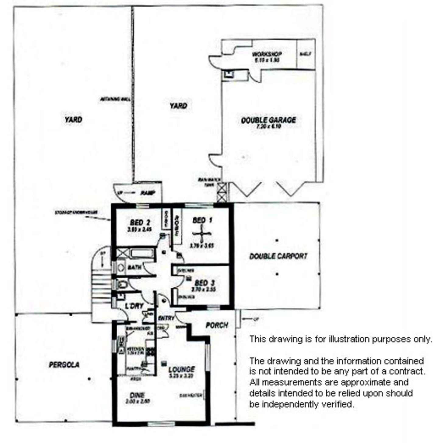 Floorplan of Homely house listing, 5 Tenterton Road, Christie Downs SA 5164