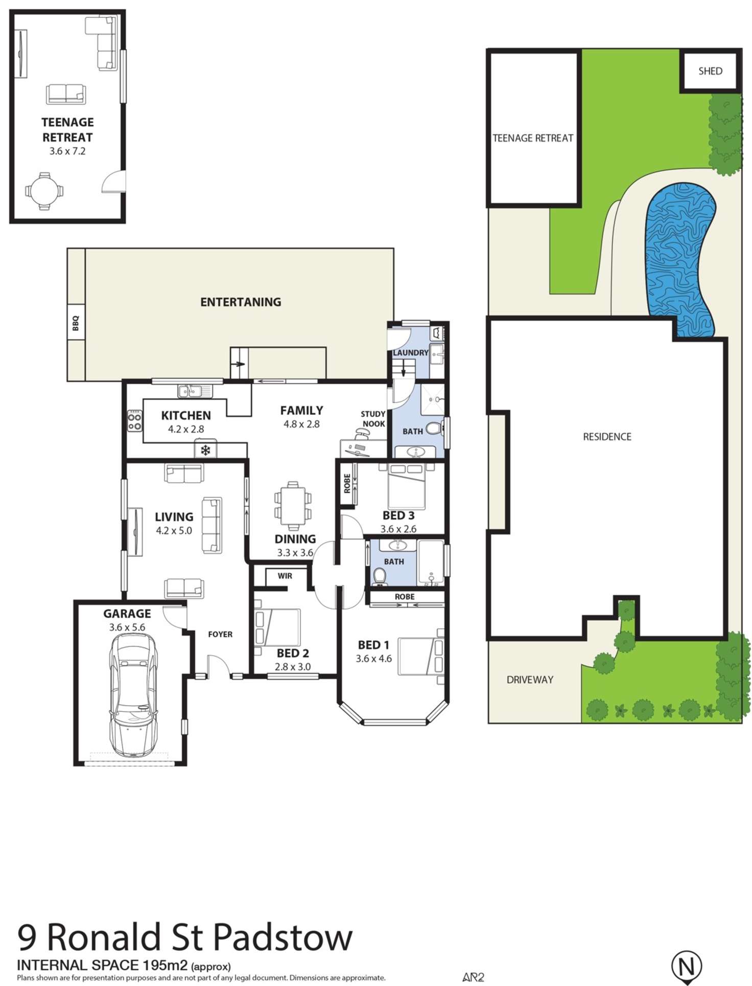 Floorplan of Homely house listing, 9 Ronald Street, Padstow NSW 2211