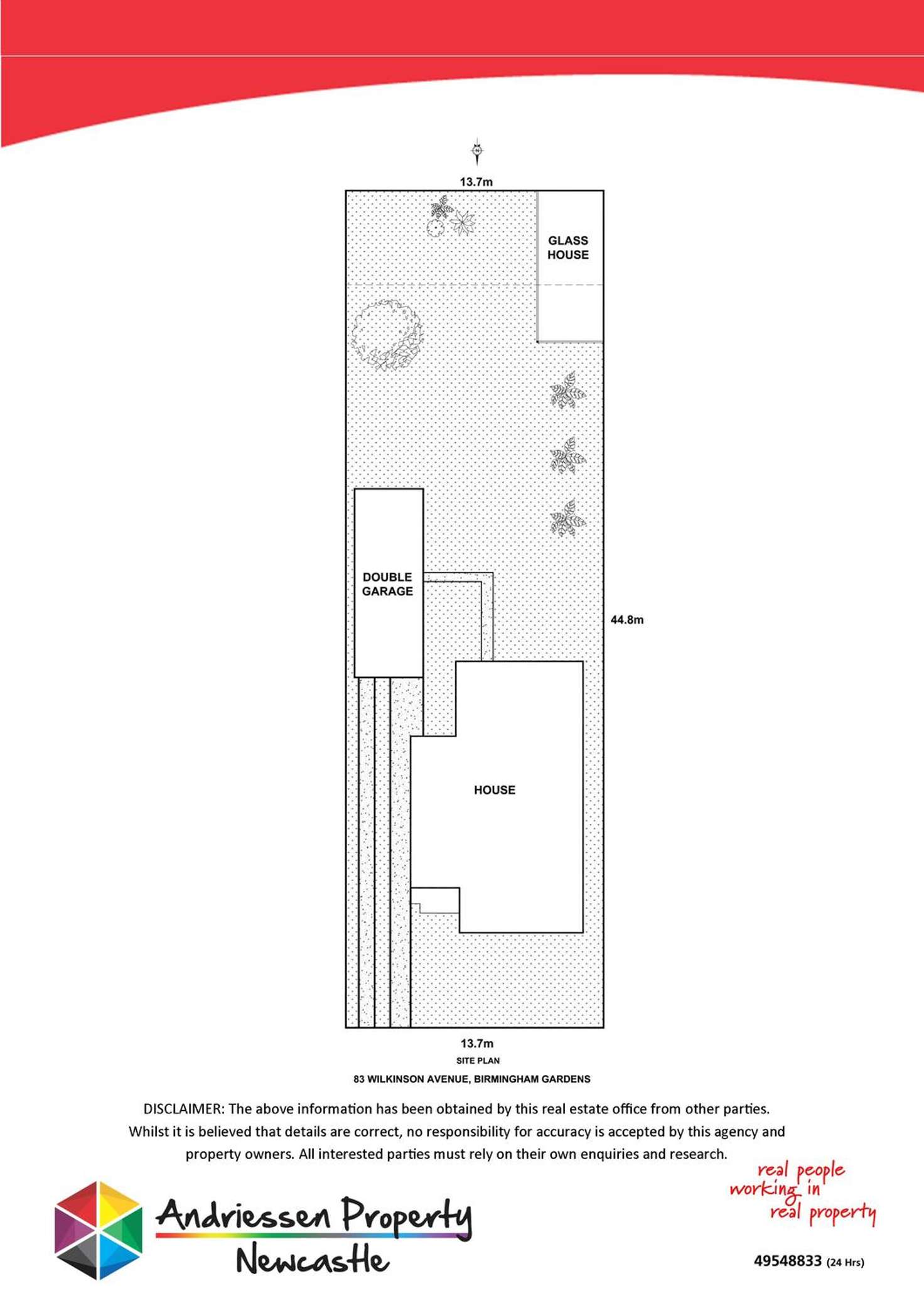 Floorplan of Homely house listing, 83 Wilkinson Avenue, Birmingham Gardens NSW 2287