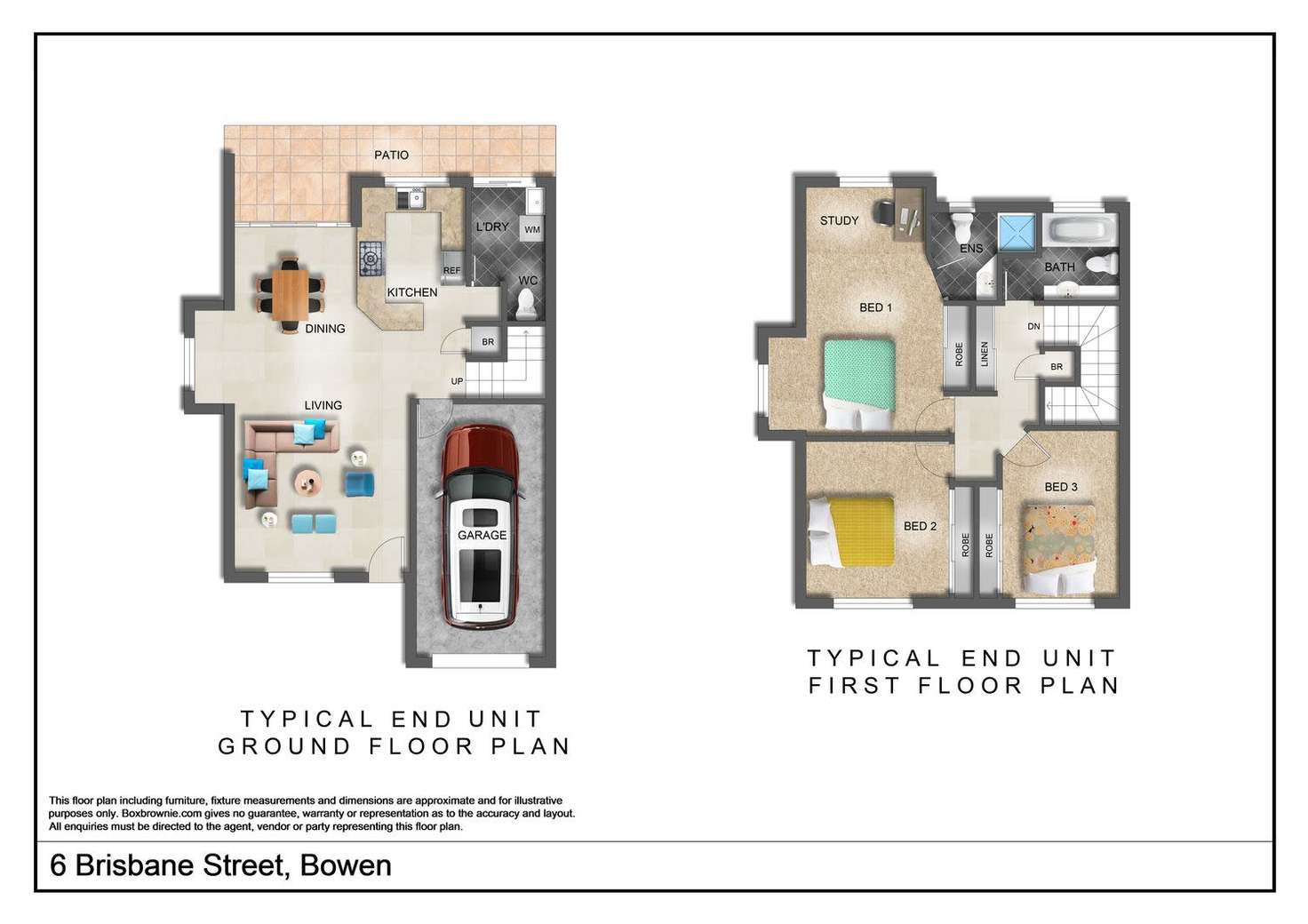 Floorplan of Homely house listing, Unit 10 - 6 Brisbane Street, Bowen QLD 4805