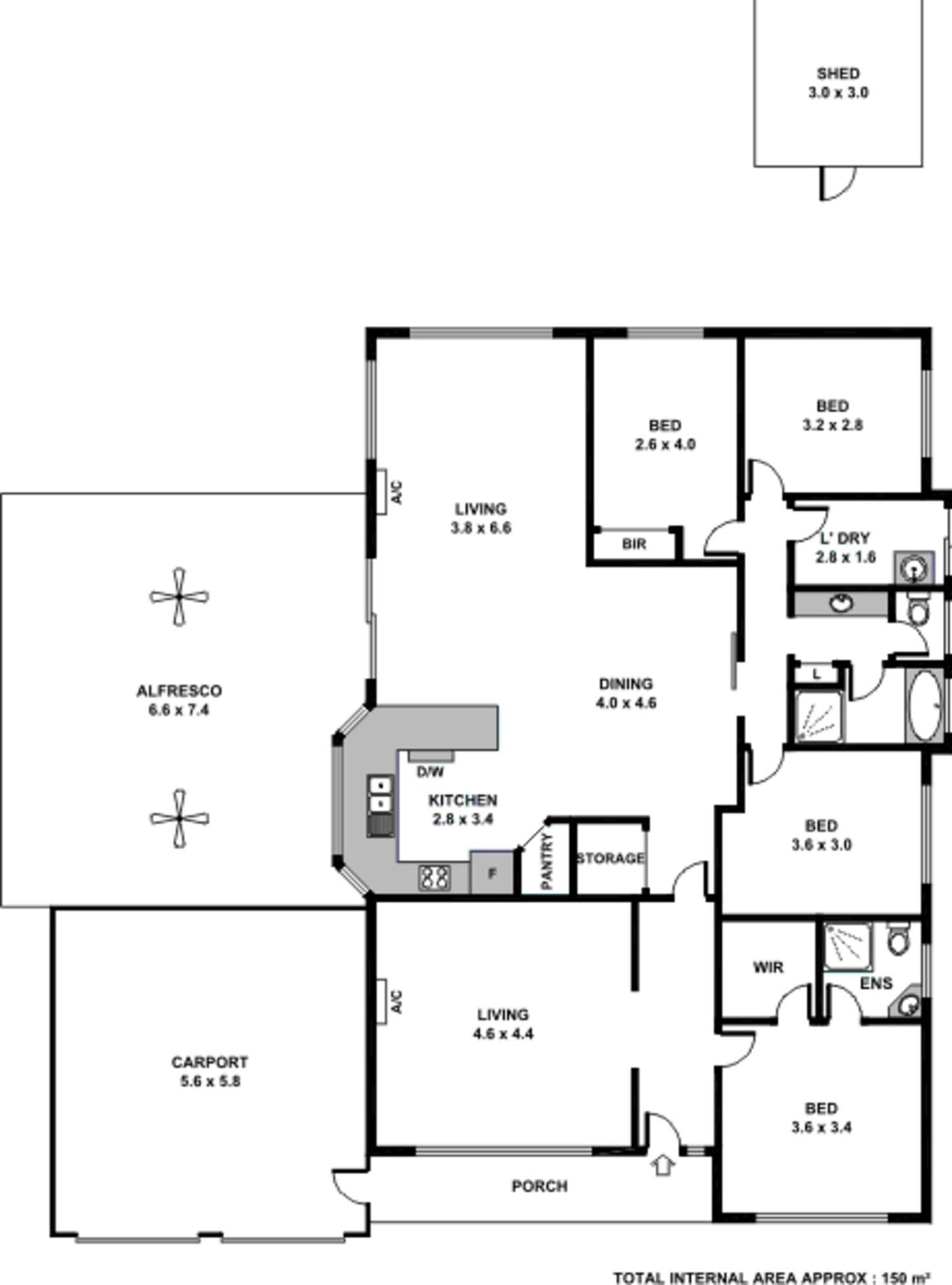 Floorplan of Homely house listing, 47 Jade Loop, Aldinga Beach SA 5173