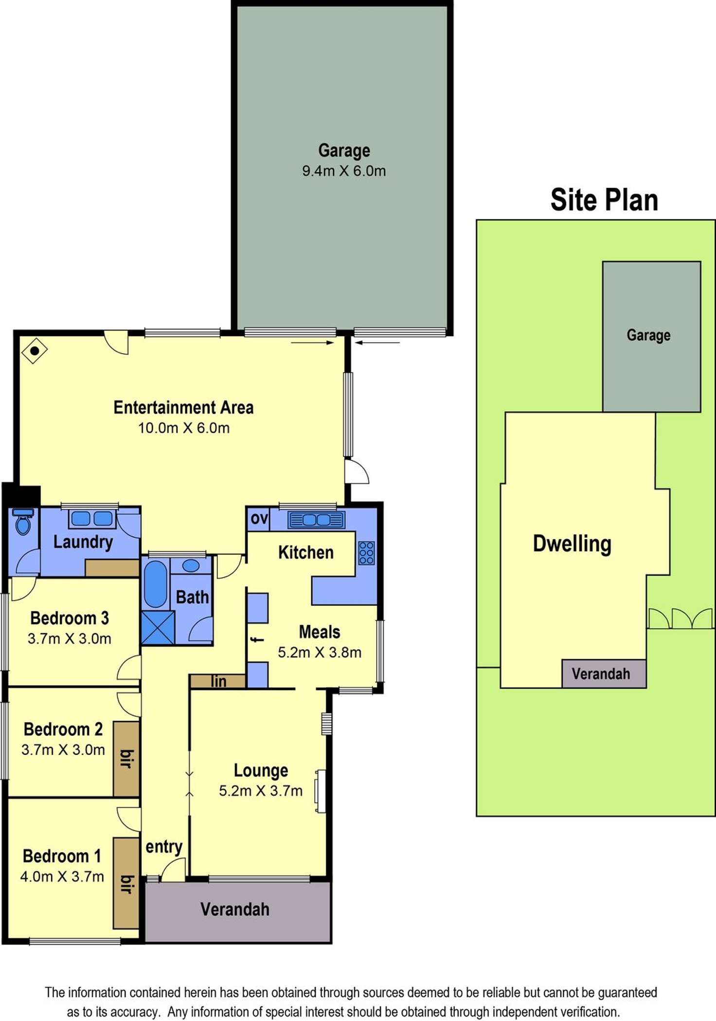 Floorplan of Homely house listing, 8 Glinden Avenue, Ardeer VIC 3022