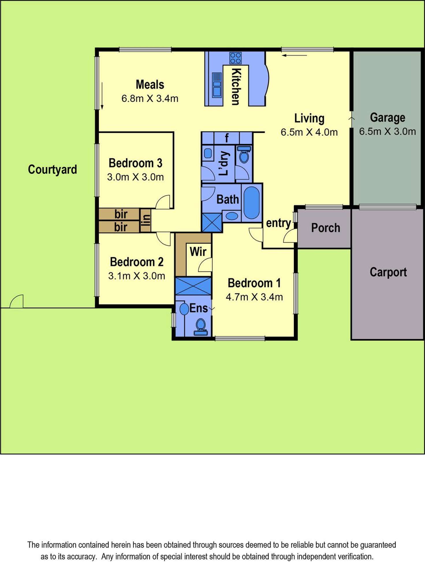 Floorplan of Homely villa listing, 54/322 Sydenham Road, Sydenham VIC 3037