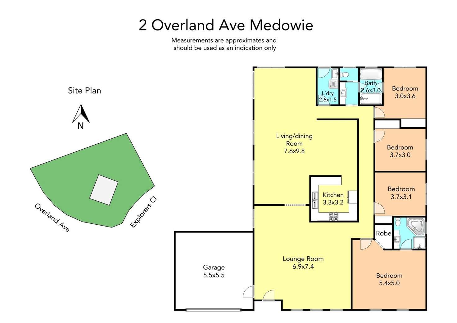 Floorplan of Homely house listing, 2 Overland Avenue, Medowie NSW 2318