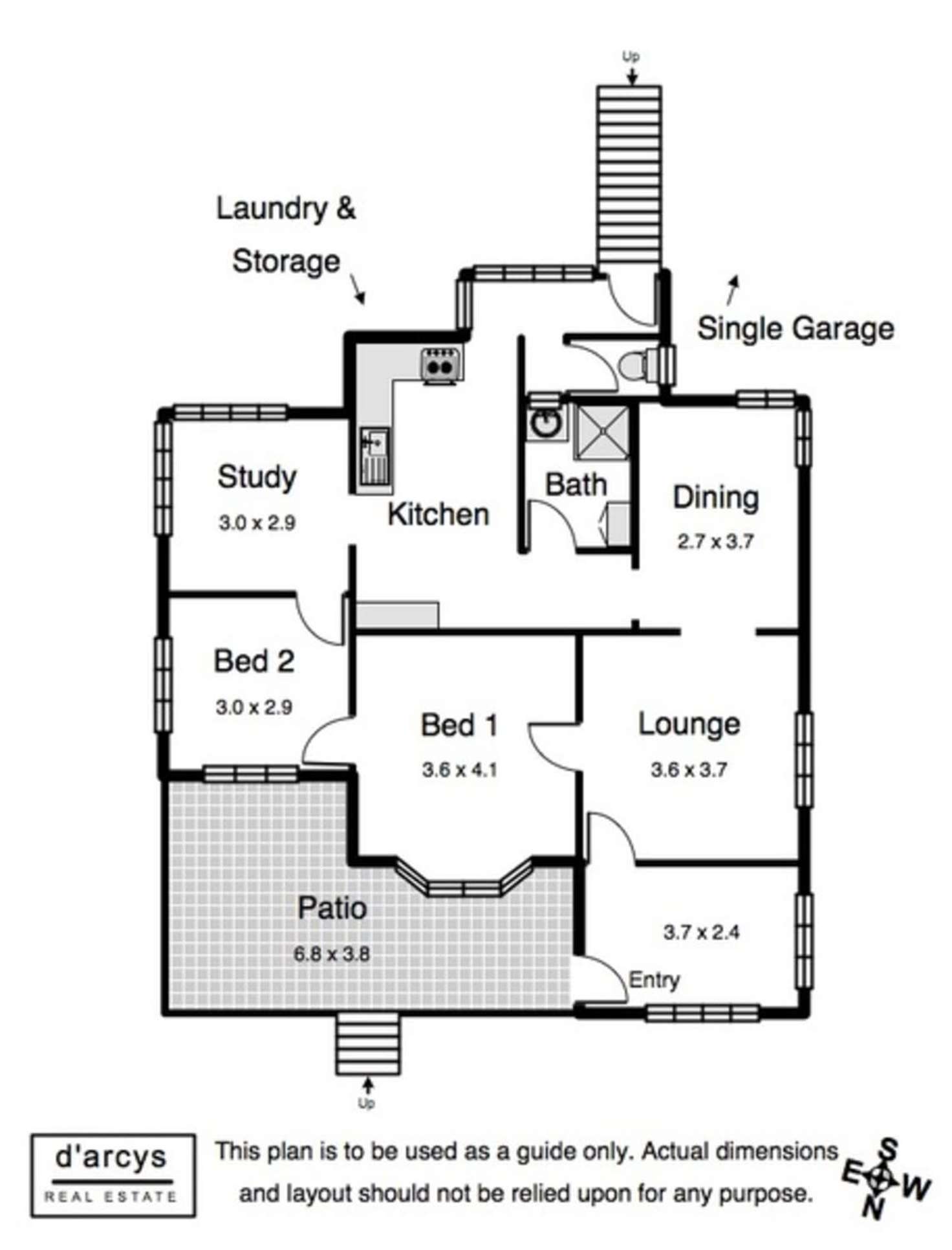 Floorplan of Homely house listing, 14 Matlock Street, Ashgrove QLD 4060