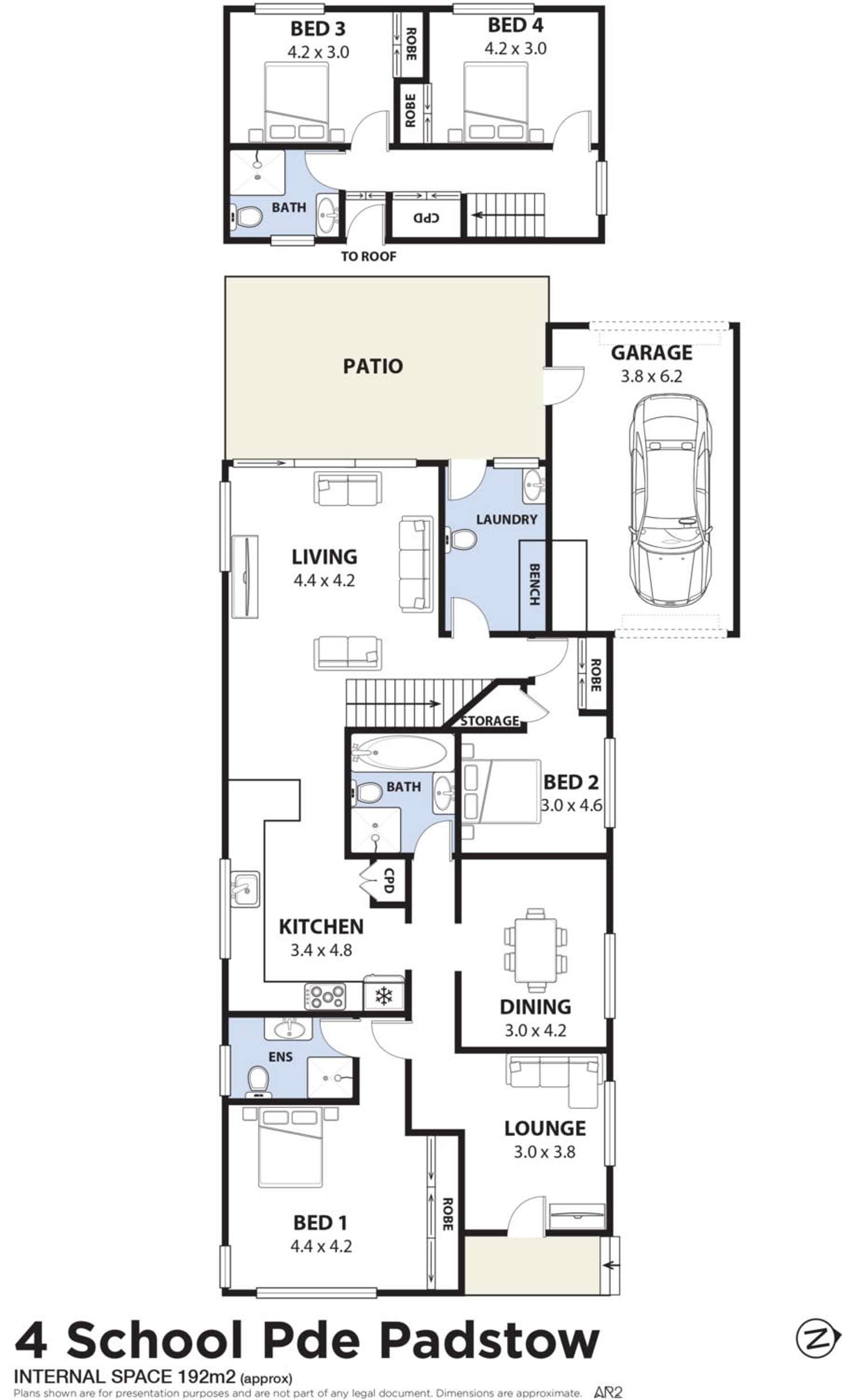Floorplan of Homely house listing, 4 School Parade, Padstow NSW 2211