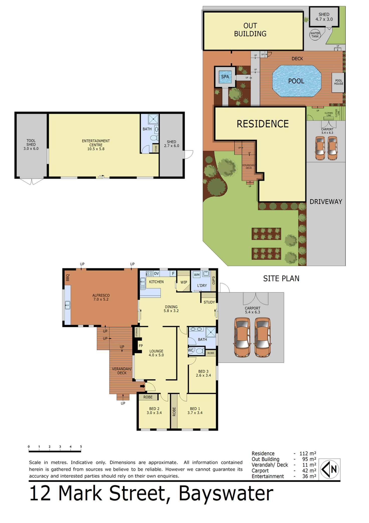 Floorplan of Homely house listing, 12 Mark Street, Bayswater VIC 3153