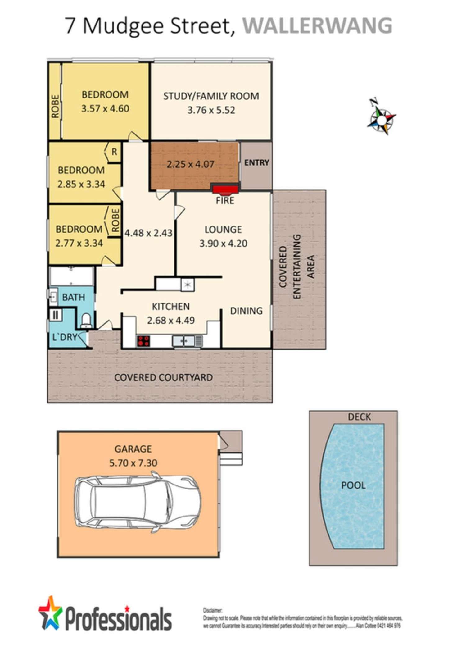 Floorplan of Homely house listing, 7 Mudgee Street, Wallerawang NSW 2845