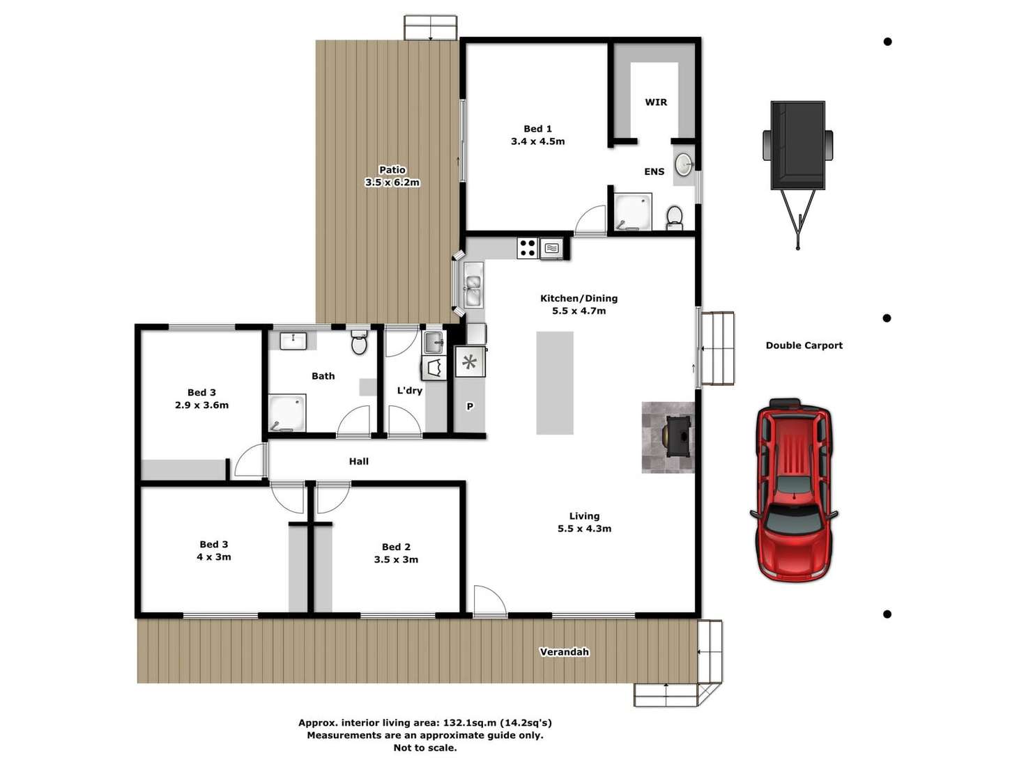 Floorplan of Homely house listing, 71 High Street, Barnawartha VIC 3688