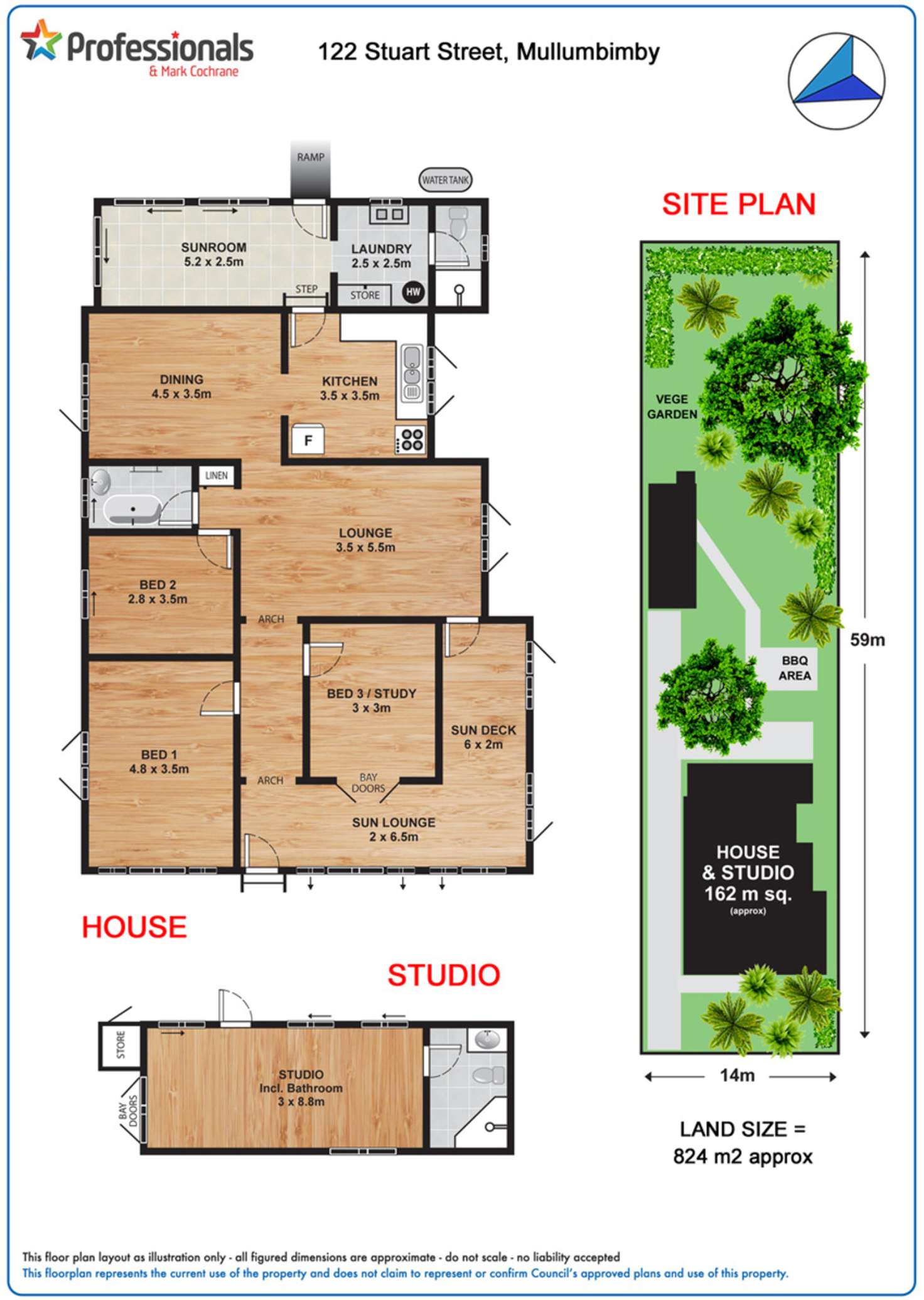 Floorplan of Homely house listing, 122 Stuart Street, Mullumbimby NSW 2482
