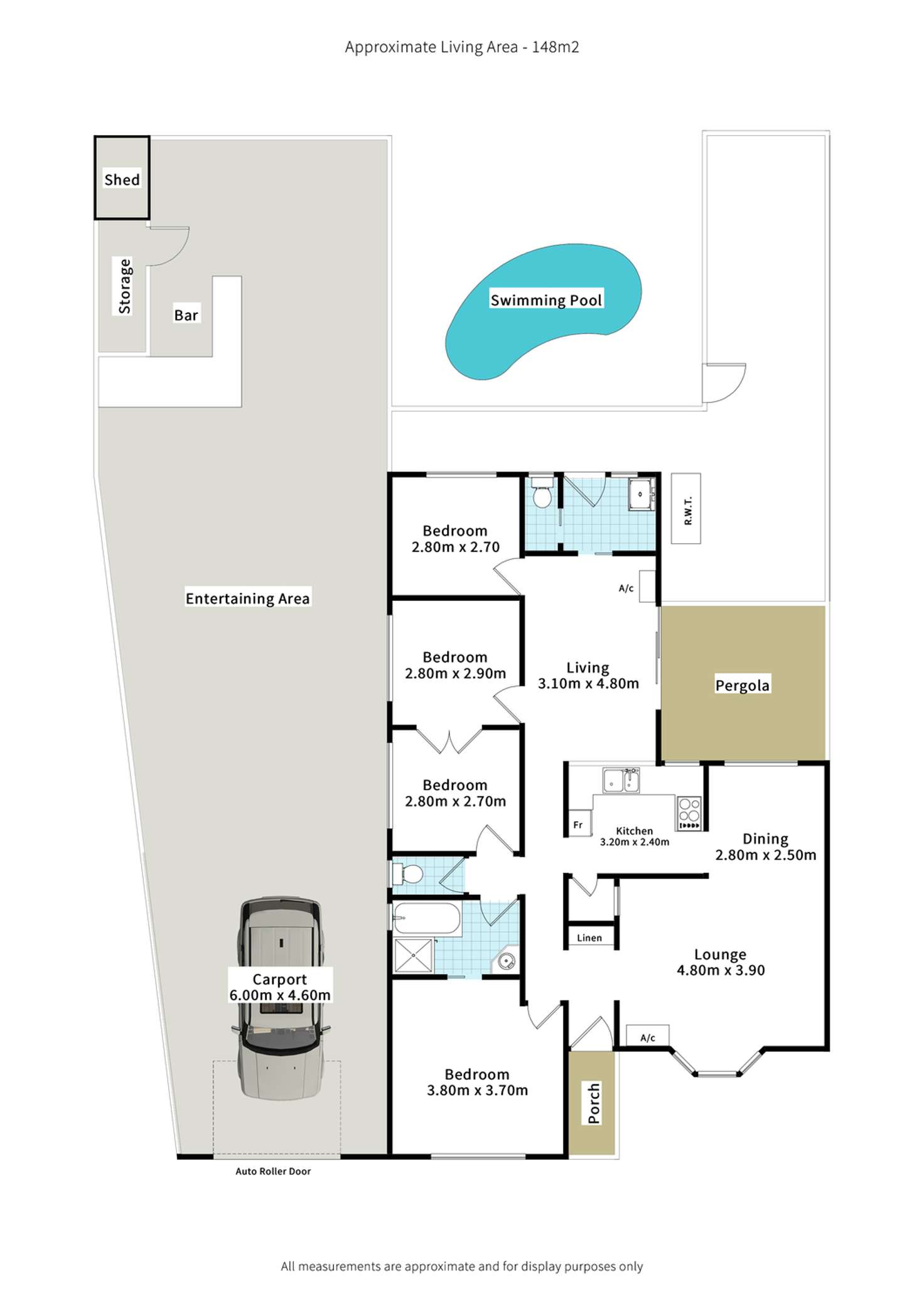 Floorplan of Homely house listing, 6a Blacker Road, Aldinga Beach SA 5173