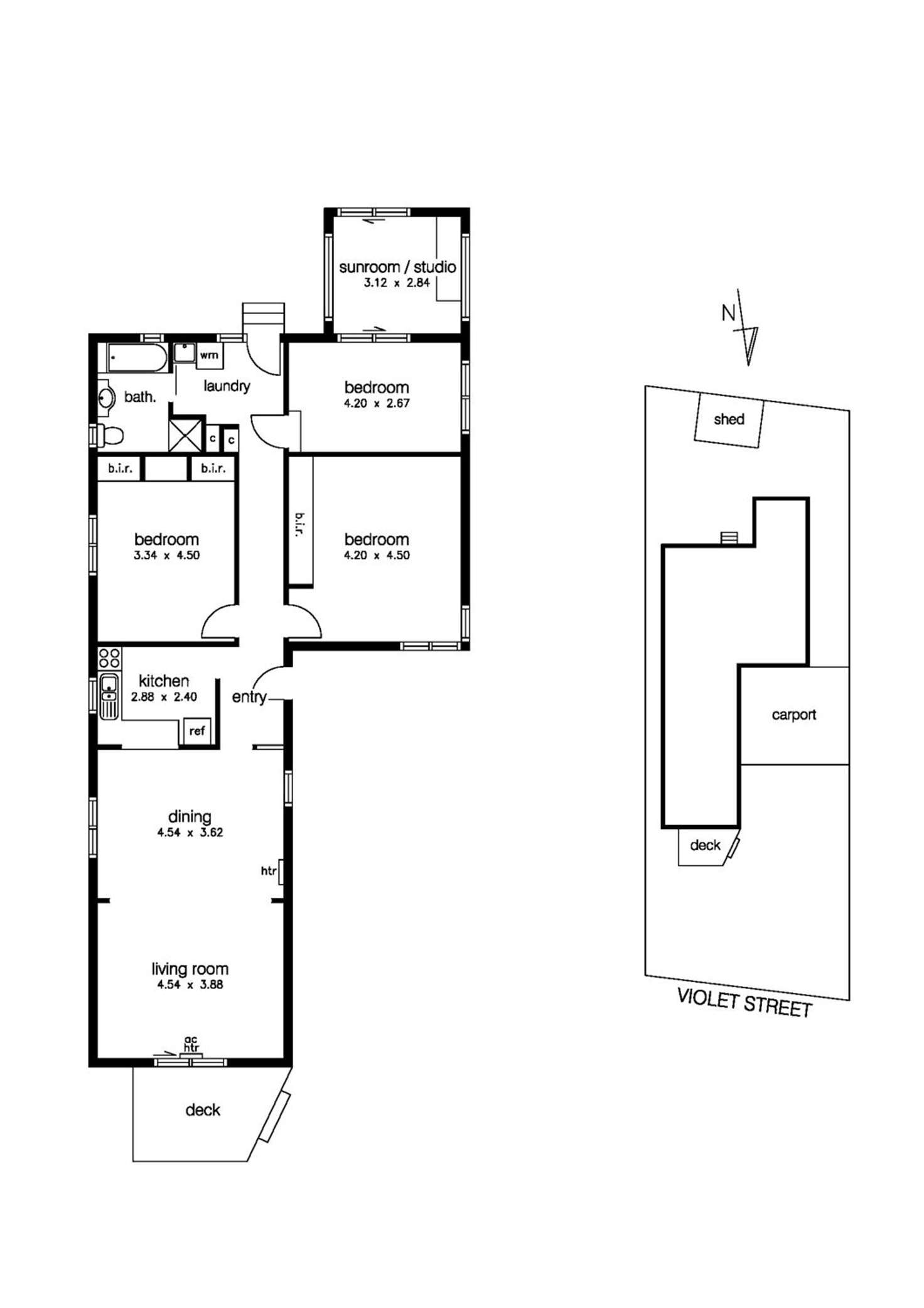 Floorplan of Homely house listing, 9 Violet Street, Williamstown VIC 3016