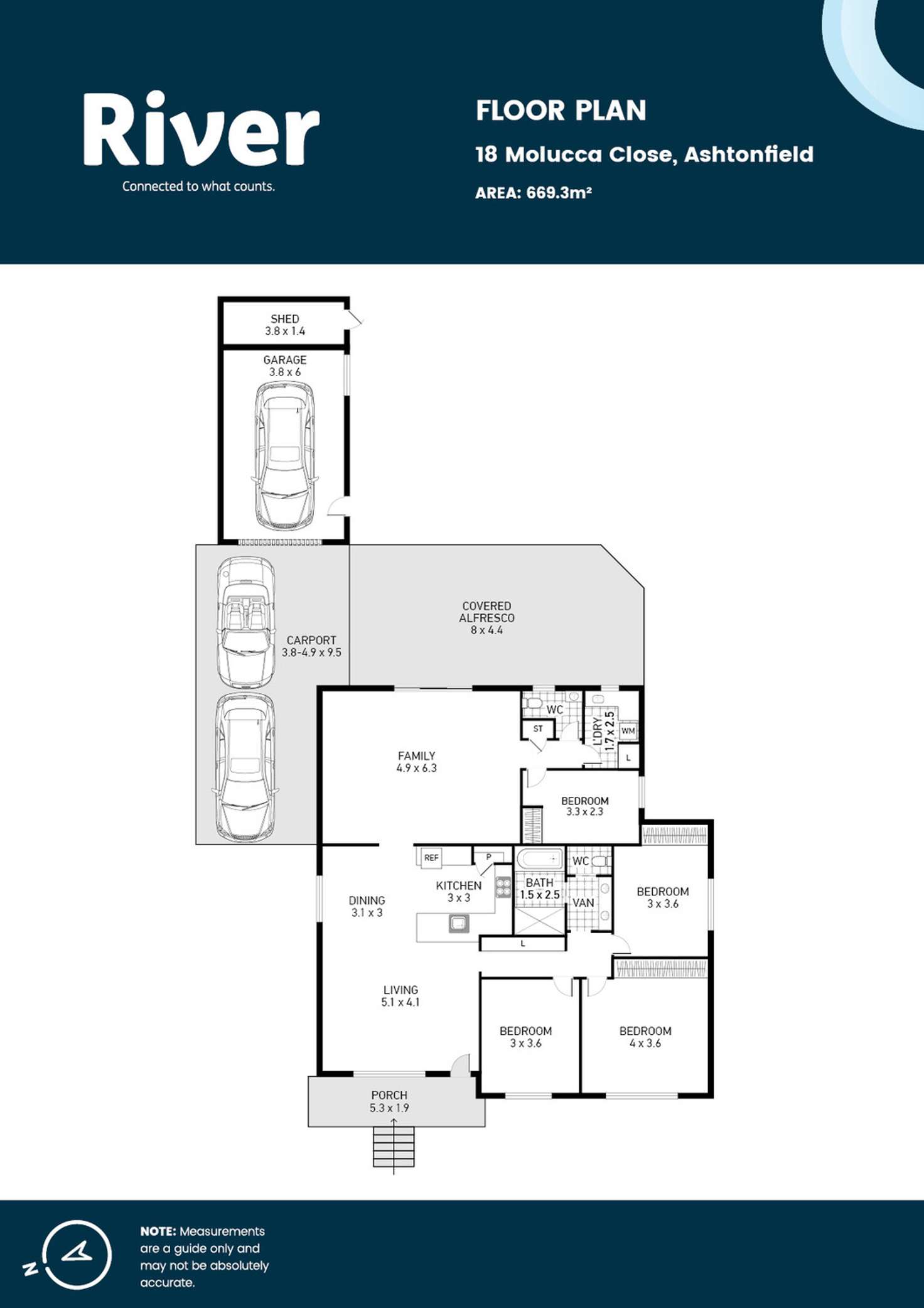 Floorplan of Homely house listing, 18 Molucca Close, Ashtonfield NSW 2323
