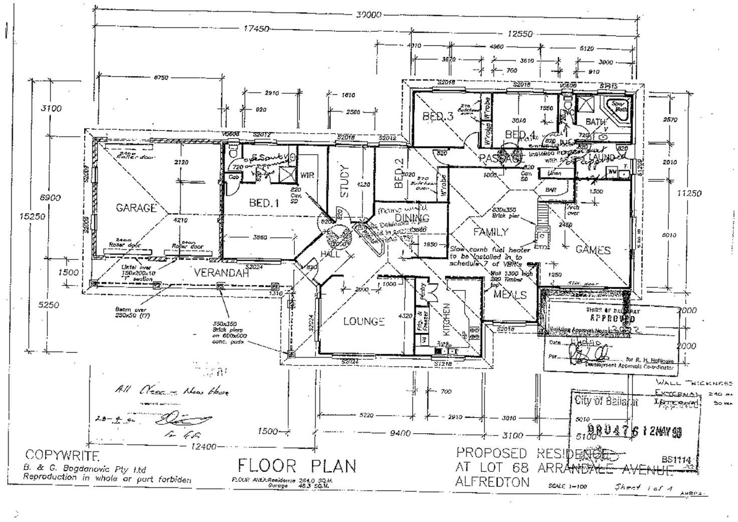 Floorplan of Homely house listing, 9 Arrandale Avenue, Alfredton VIC 3350