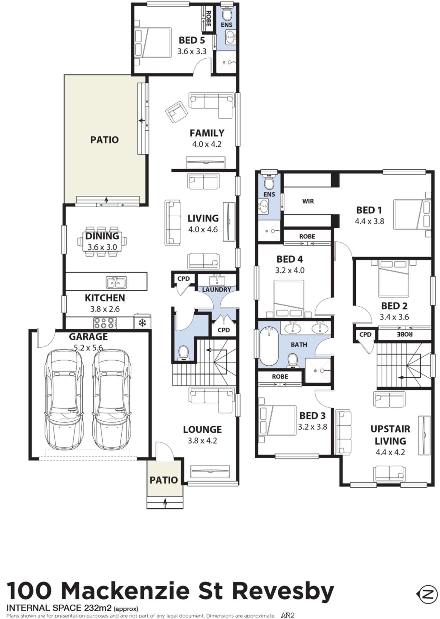 Floorplan of Homely house listing, 100 Mackenzie Street, Revesby NSW 2212