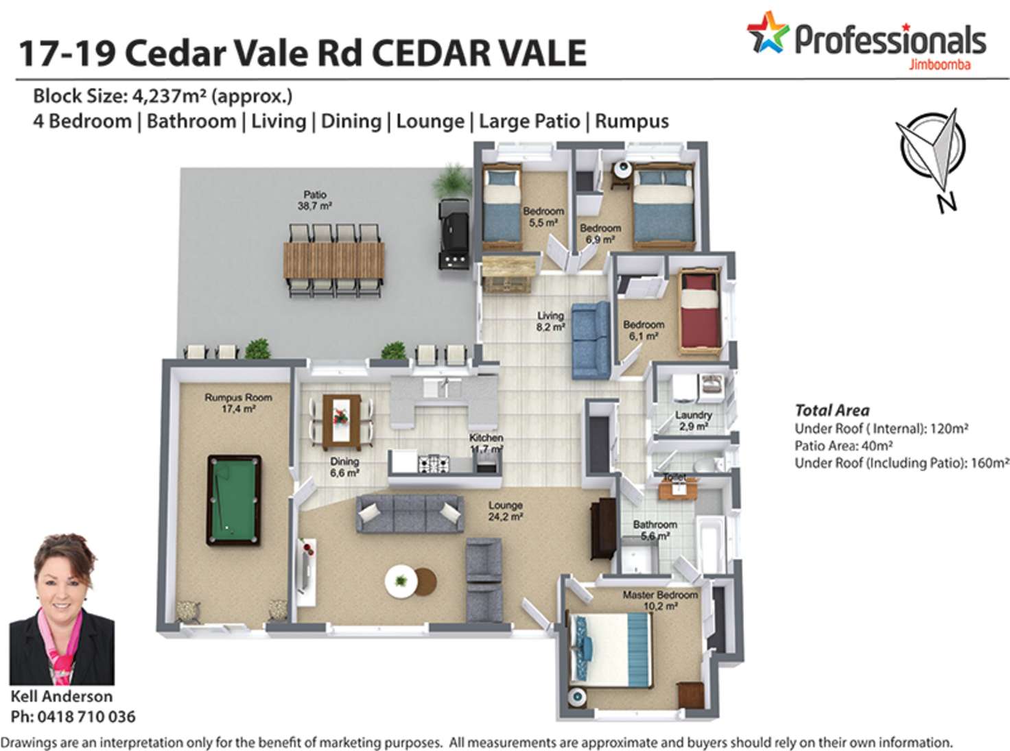 Floorplan of Homely house listing, 17-19 Cedar Vale Road, Cedar Vale QLD 4285