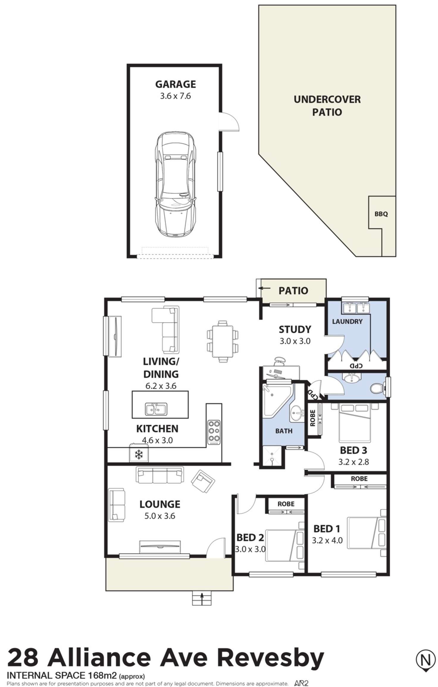 Floorplan of Homely house listing, 28 Alliance Avenue, Revesby NSW 2212