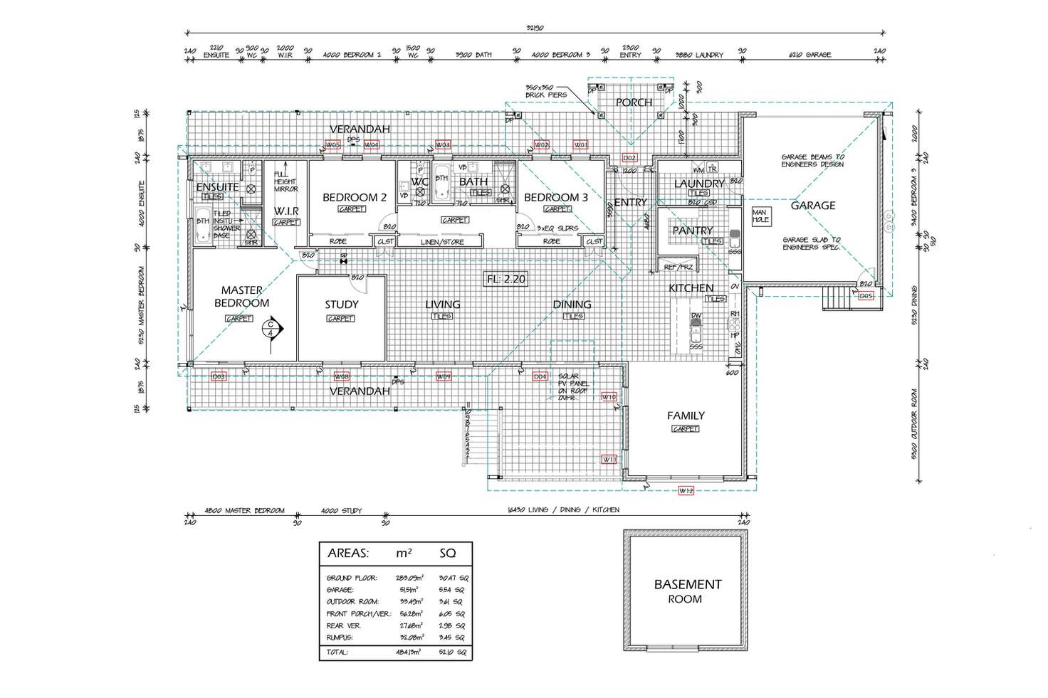 Floorplan of Homely acreageSemiRural listing, 11 Buxton Rise, Buxton VIC 3711