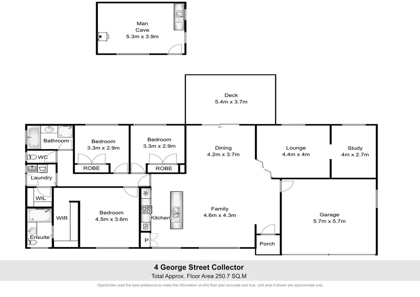 Floorplan of Homely house listing, 4 George Street, Collector NSW 2581