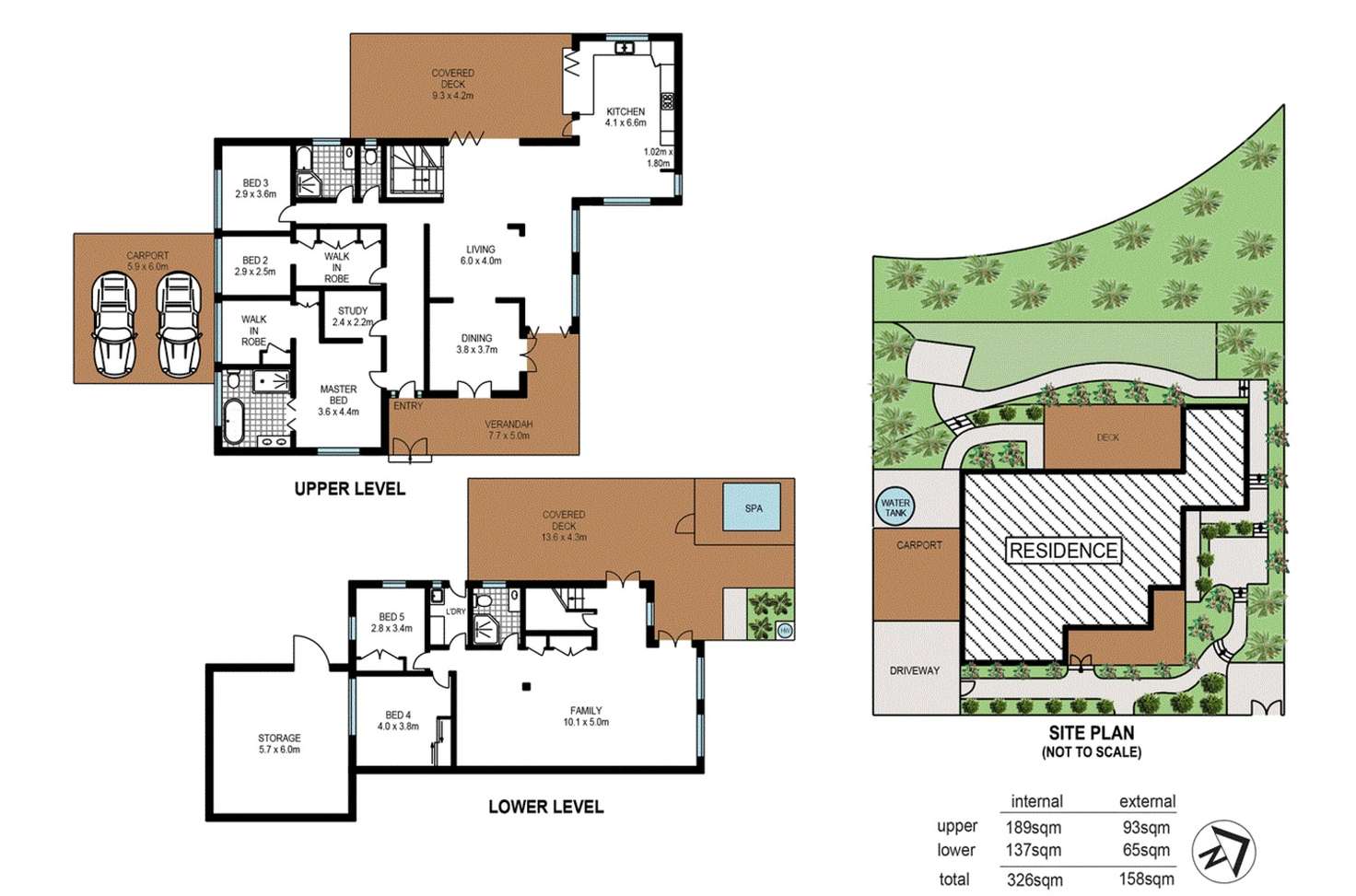 Floorplan of Homely house listing, 117 Fletcher Parade, Bardon QLD 4065