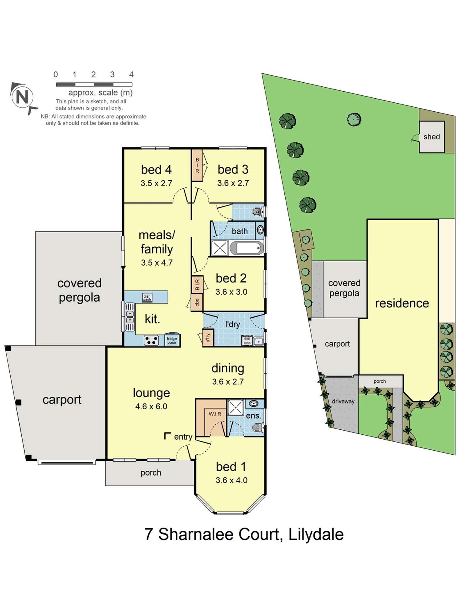 Floorplan of Homely house listing, 7 Sharnalee Court, Lilydale VIC 3140