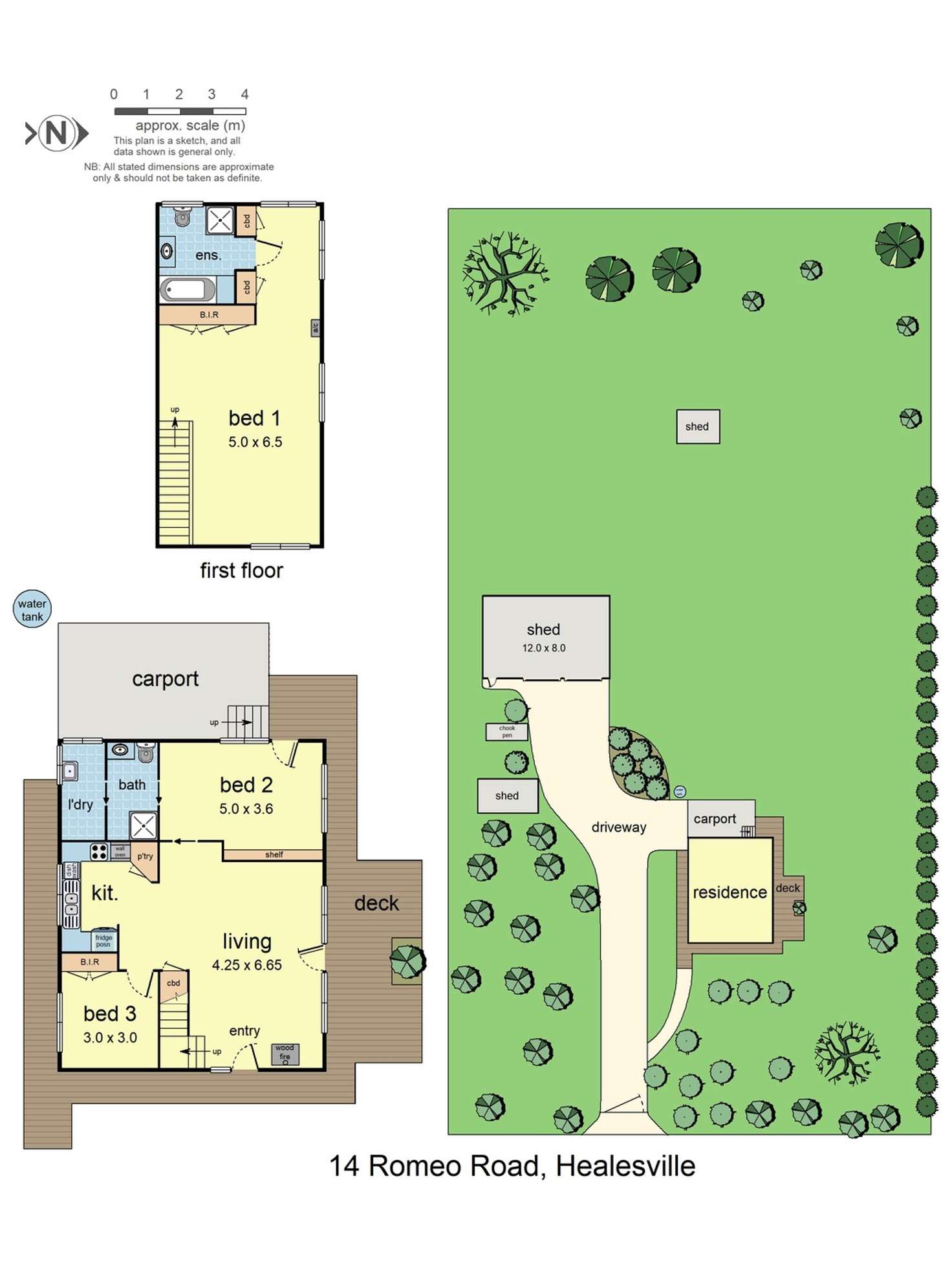 Floorplan of Homely house listing, 14 Romeo Road, Healesville VIC 3777