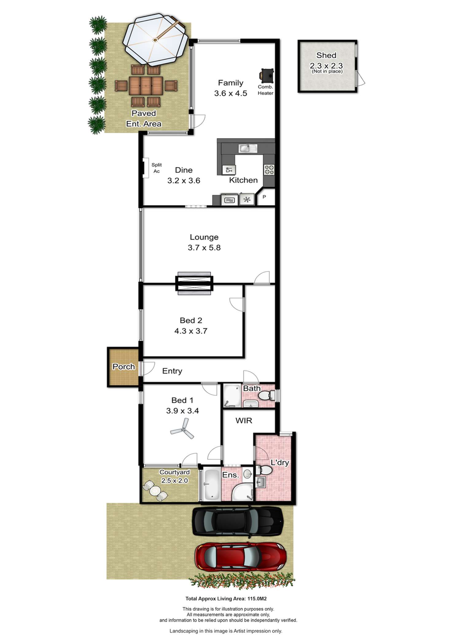 Floorplan of Homely house listing, 11 Lysle Street, Brooklyn Park SA 5032