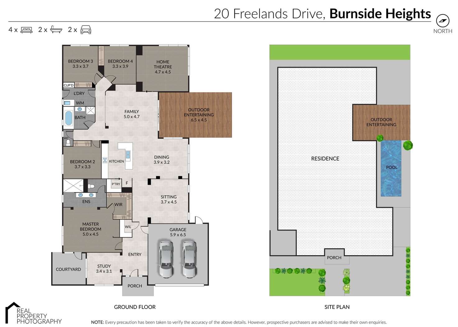 Floorplan of Homely house listing, 20 Freelands Drive, Burnside Heights VIC 3023