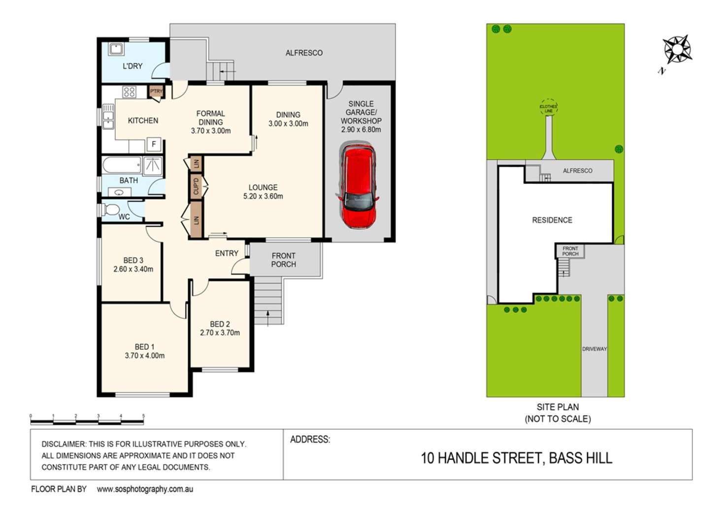 Floorplan of Homely house listing, 10 Handle Street, Bass Hill NSW 2197