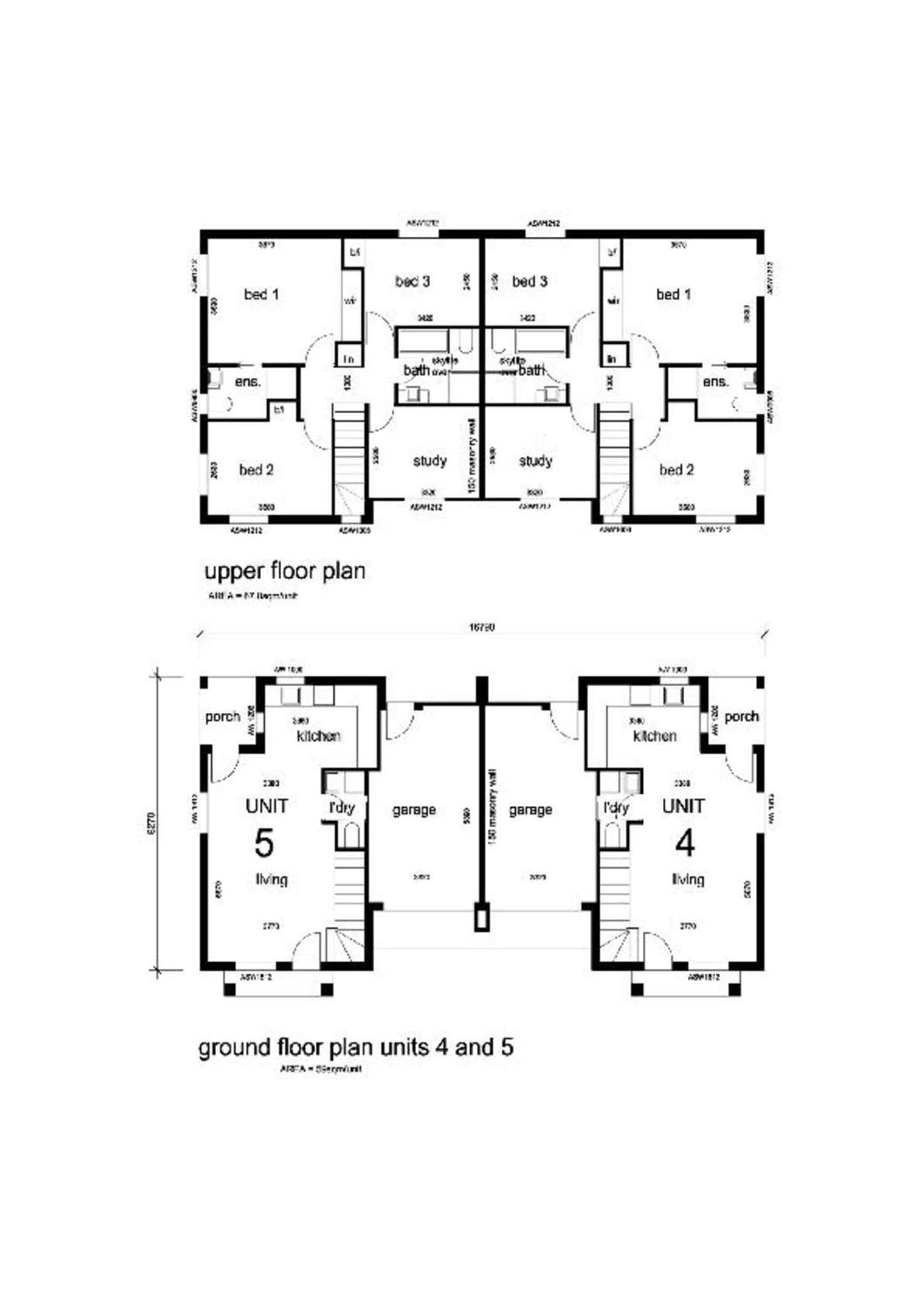 Floorplan of Homely townhouse listing, 1-5/18 Canberra Street, Oxley Park NSW 2760