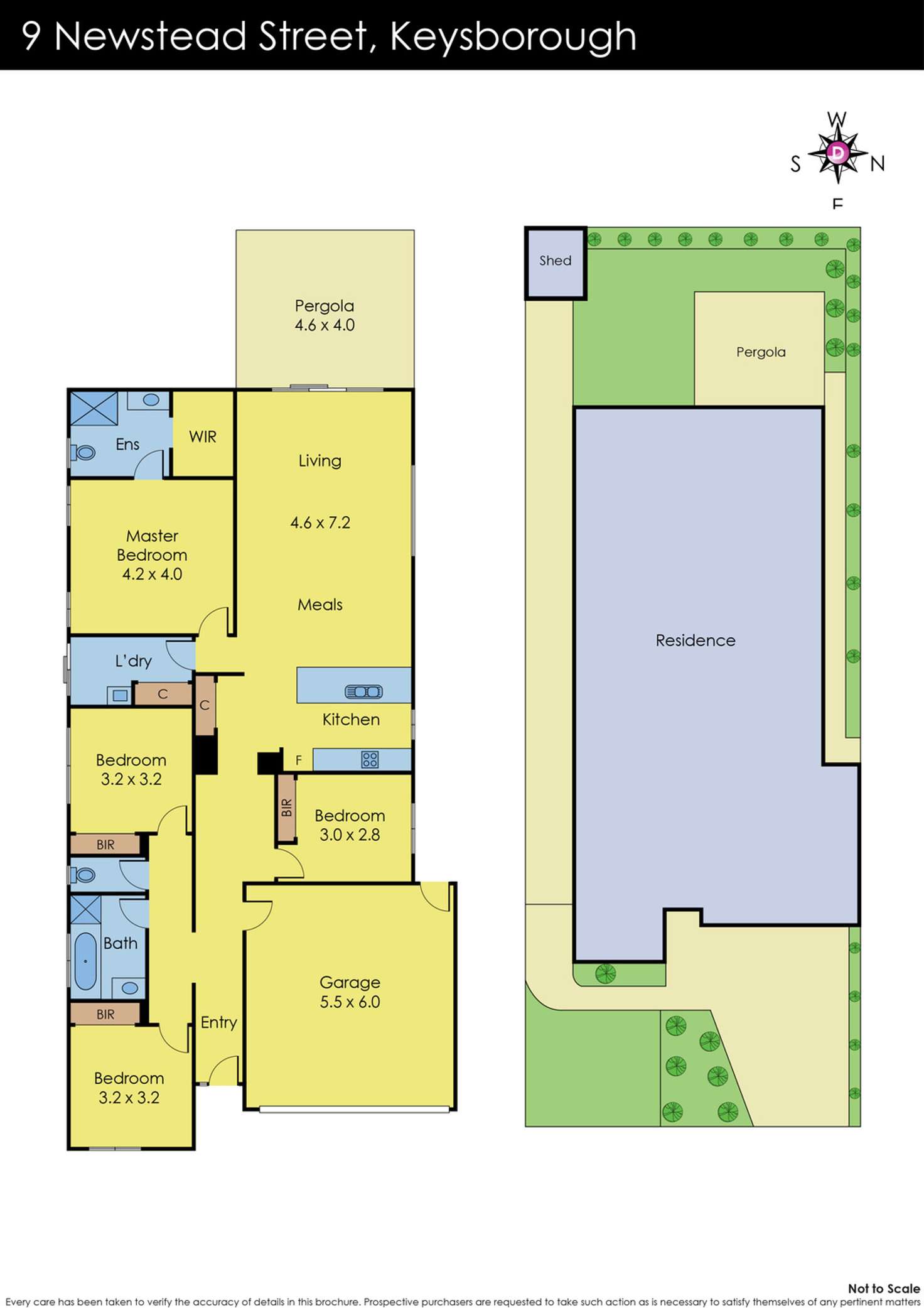 Floorplan of Homely house listing, 9 Newstead Street, Keysborough VIC 3173